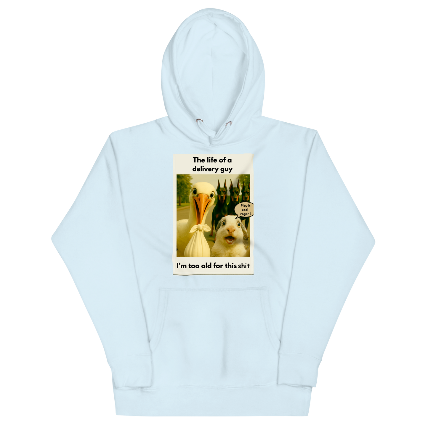 "THE LIFE OF A DELIVERY GUY..." • Premium Hoodie