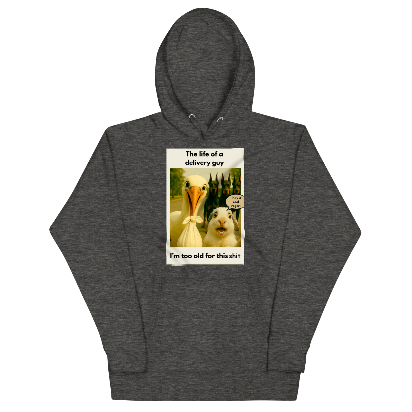"THE LIFE OF A DELIVERY GUY..." • Premium Hoodie