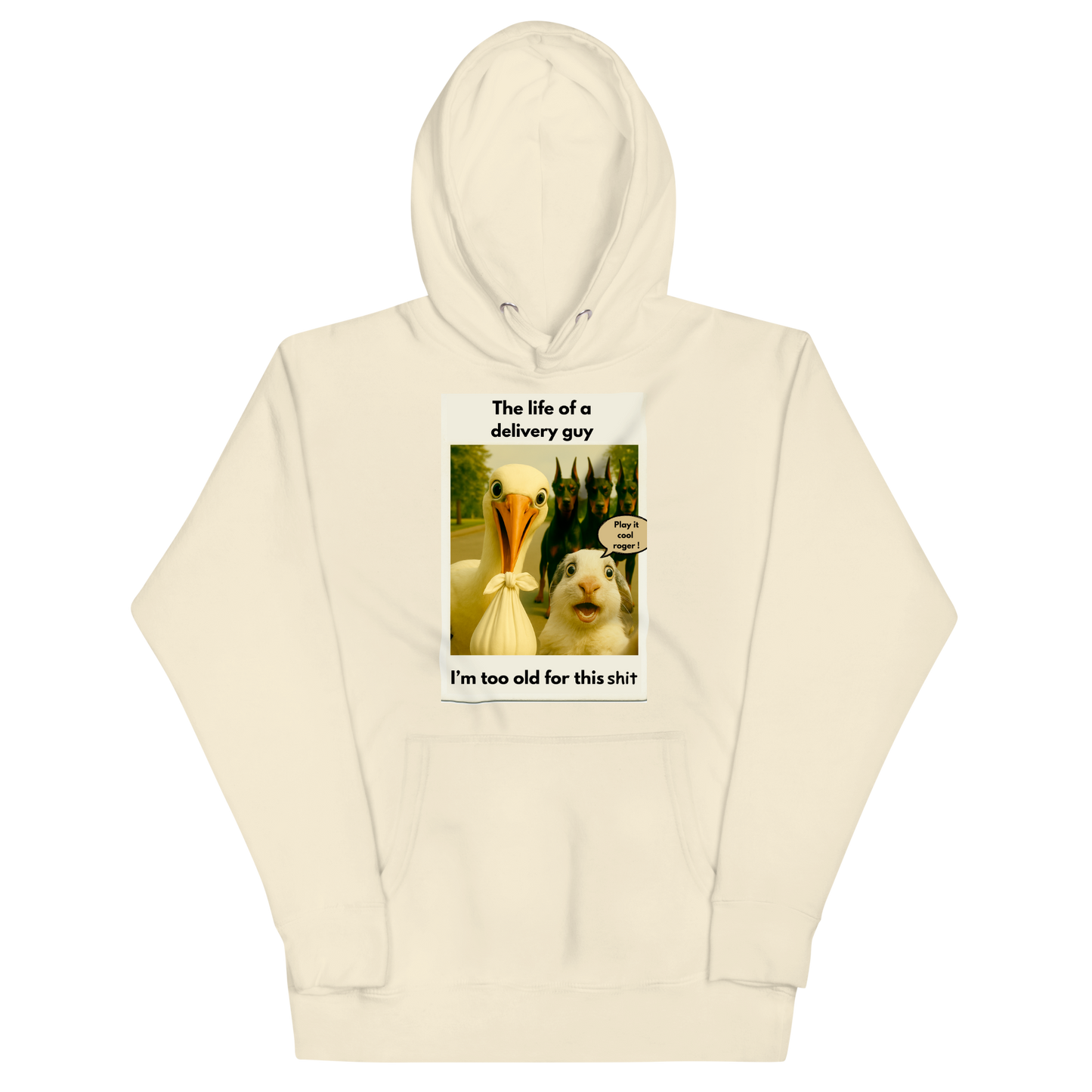 "THE LIFE OF A DELIVERY GUY..." • Premium Hoodie
