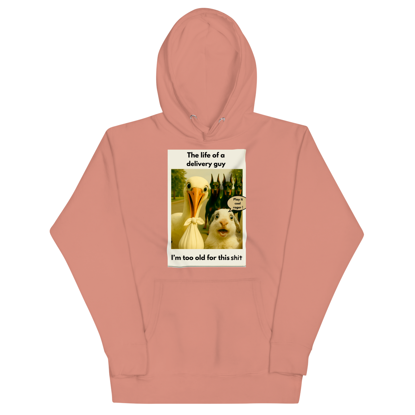 "THE LIFE OF A DELIVERY GUY..." • Premium Hoodie