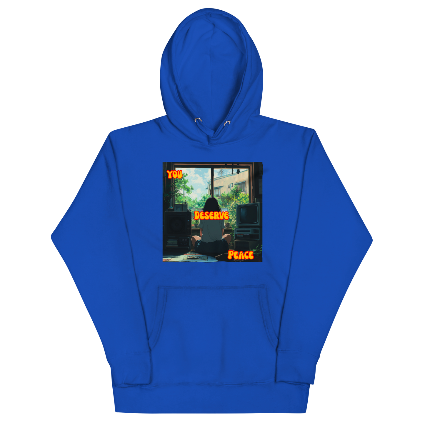 "YOU DESERVE PEACE" • Premium Hoodie