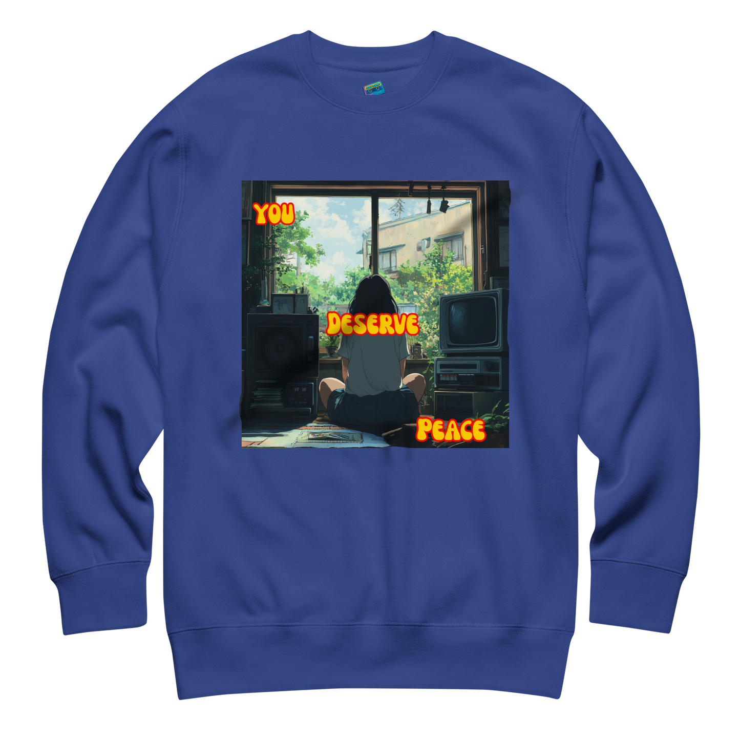 "YOU DESERVE PEACE" • Premium Sweater
