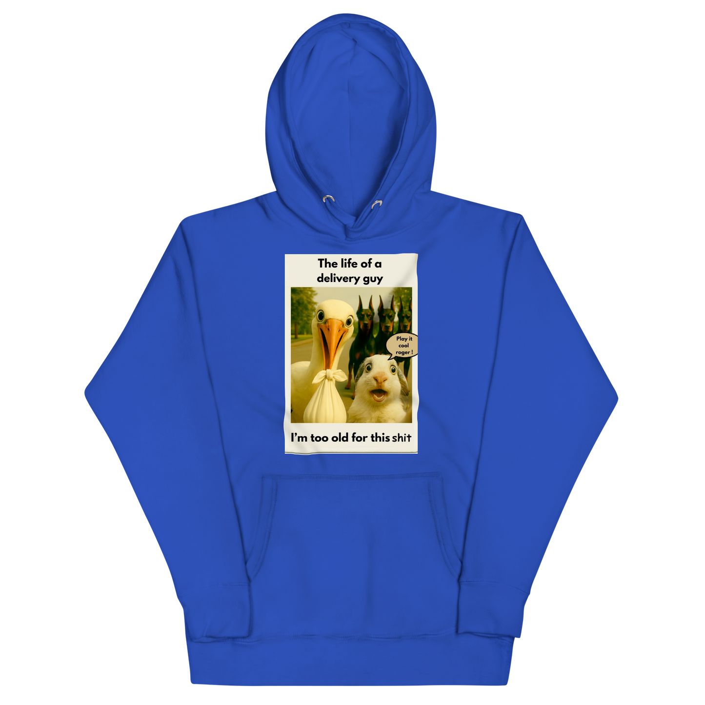 "THE LIFE OF A DELIVERY GUY..." • Premium Hoodie