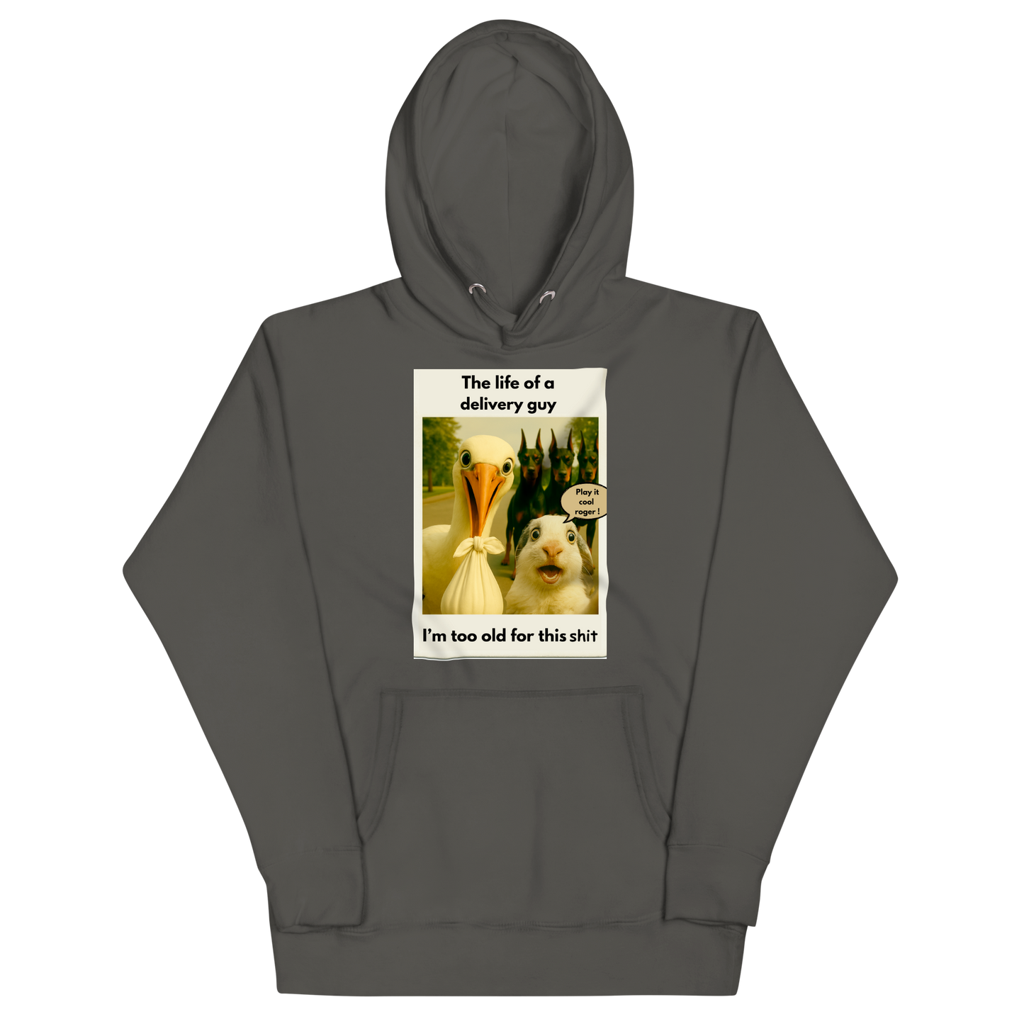 "THE LIFE OF A DELIVERY GUY..." • Premium Hoodie