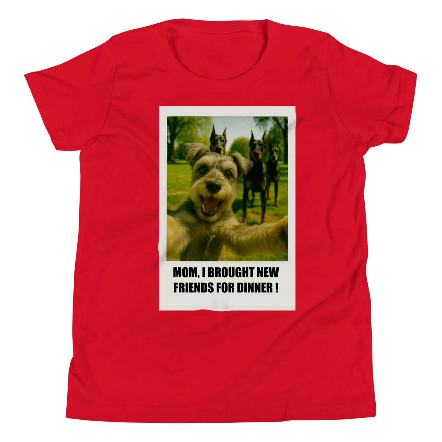 "MOM I BROUGHT NEW FRIENDS..." • Youth T-Shirt