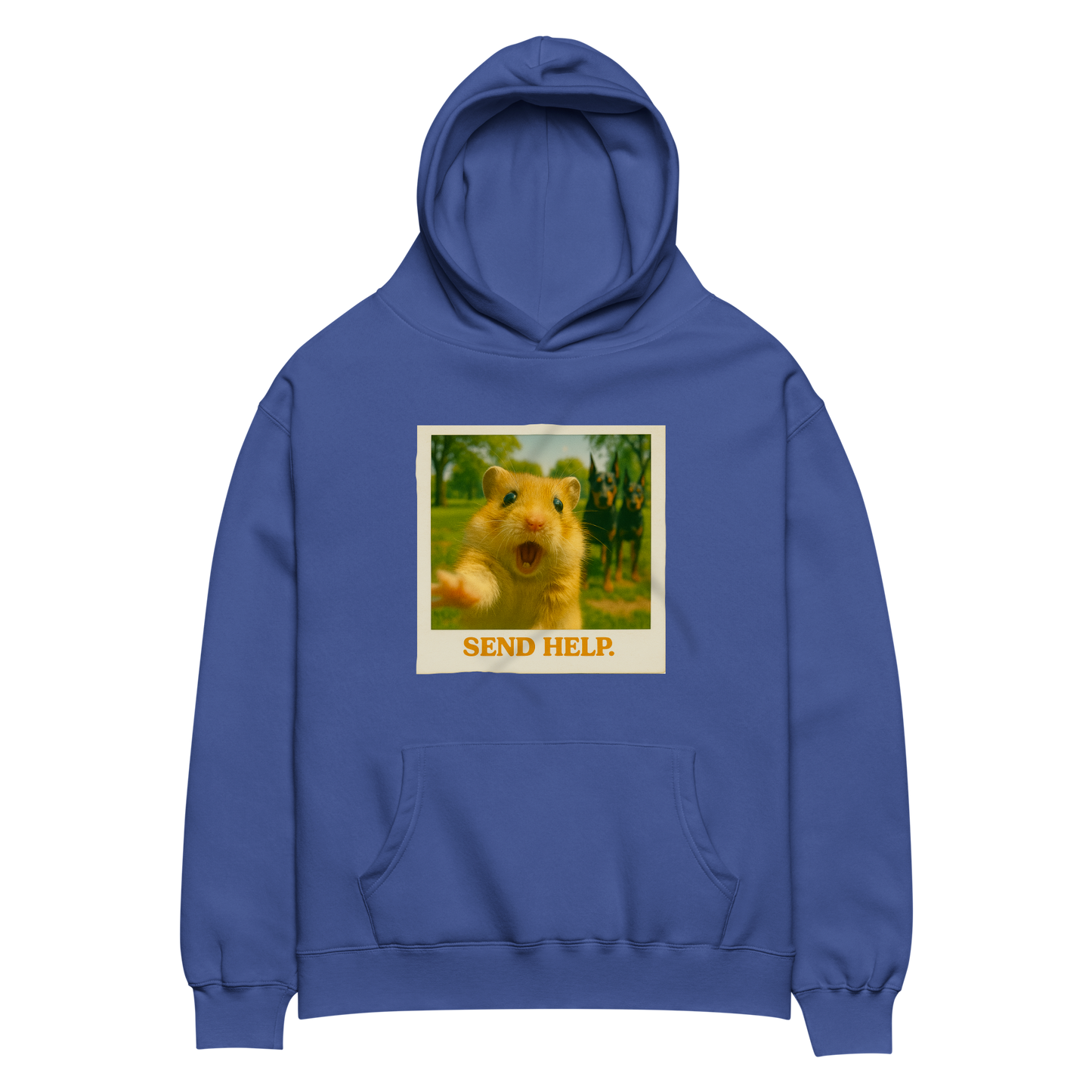"SEND HELP" • Oversized Hoodie