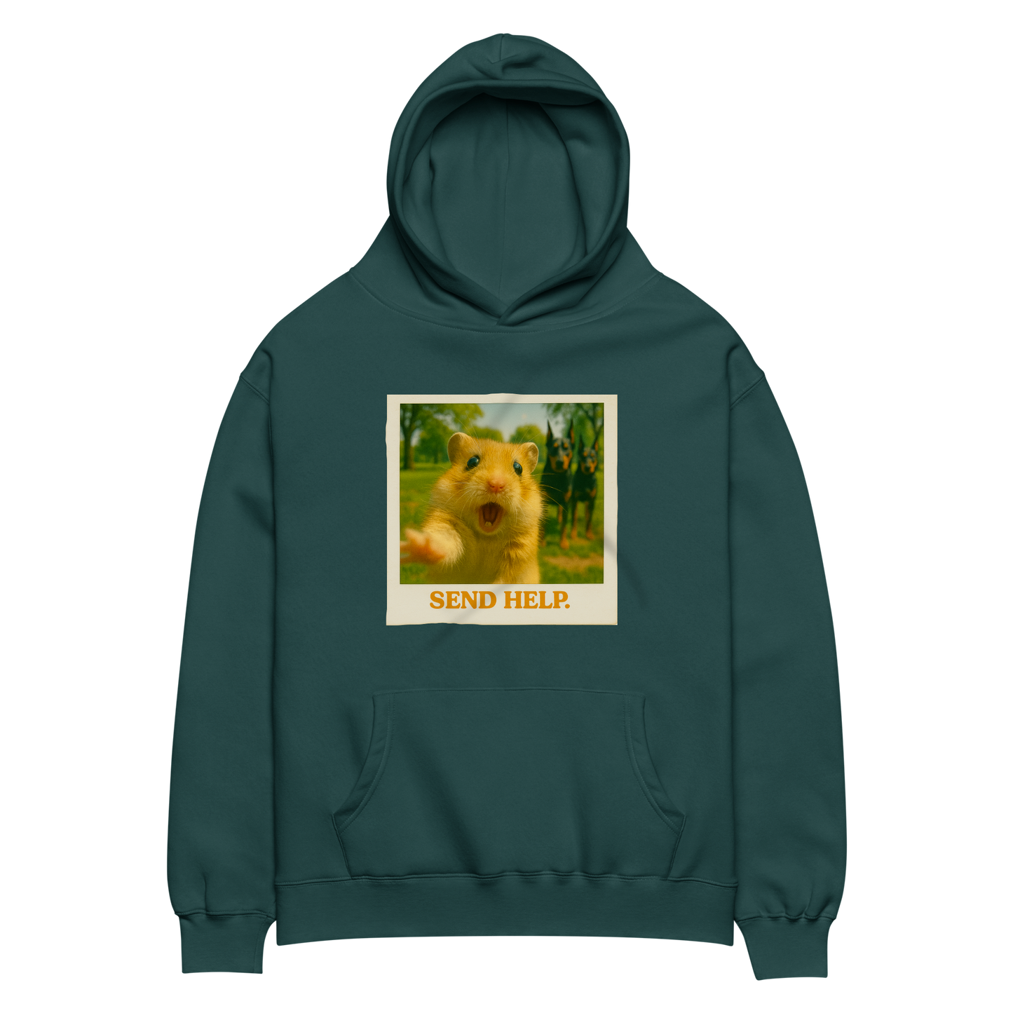 "SEND HELP" • Oversized Hoodie