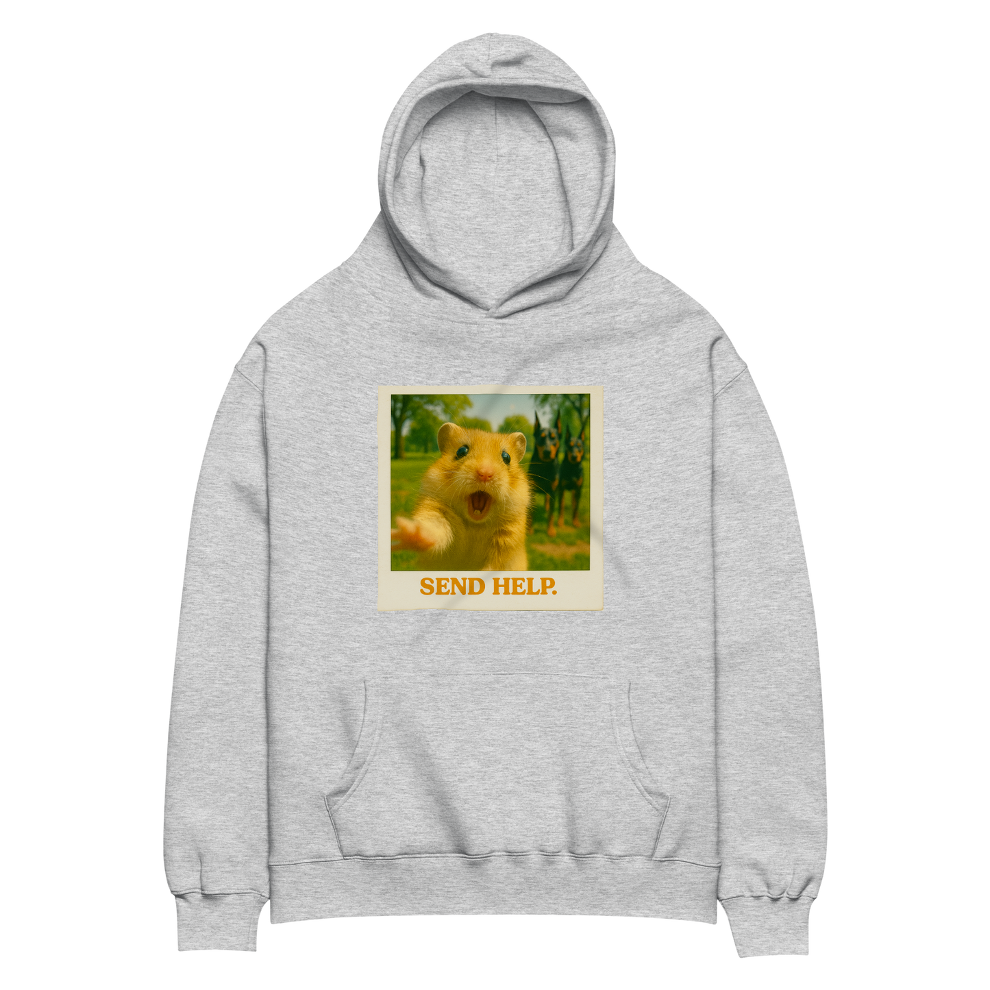 "SEND HELP" • Oversized Hoodie