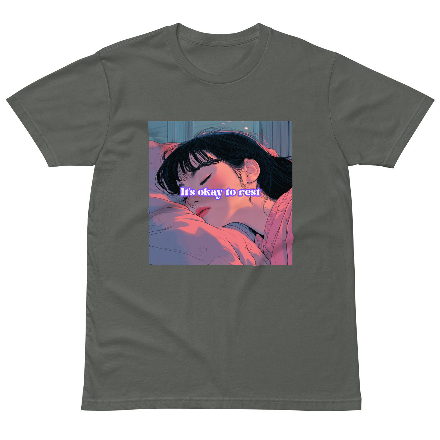 "IT'S OKAY TO REST" • Premium T-shirt