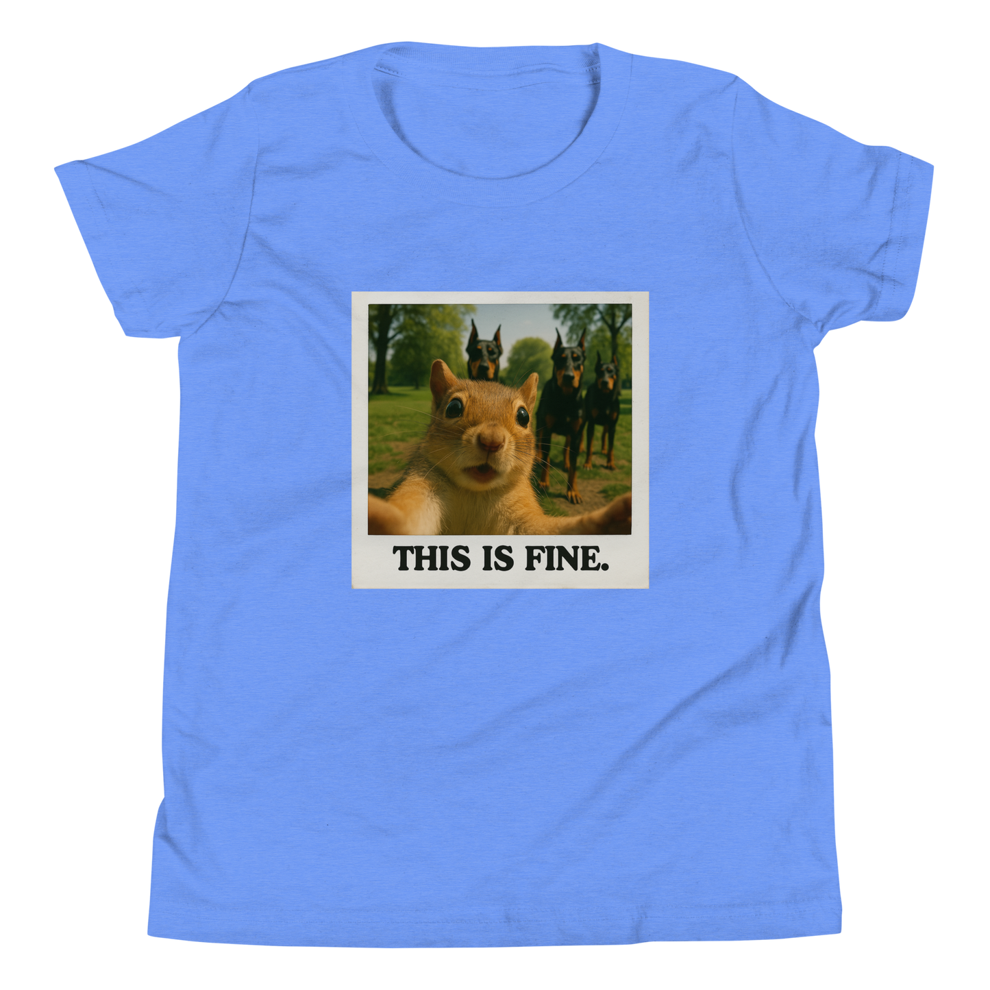 "THIS IS FINE" • Youth T-Shirt