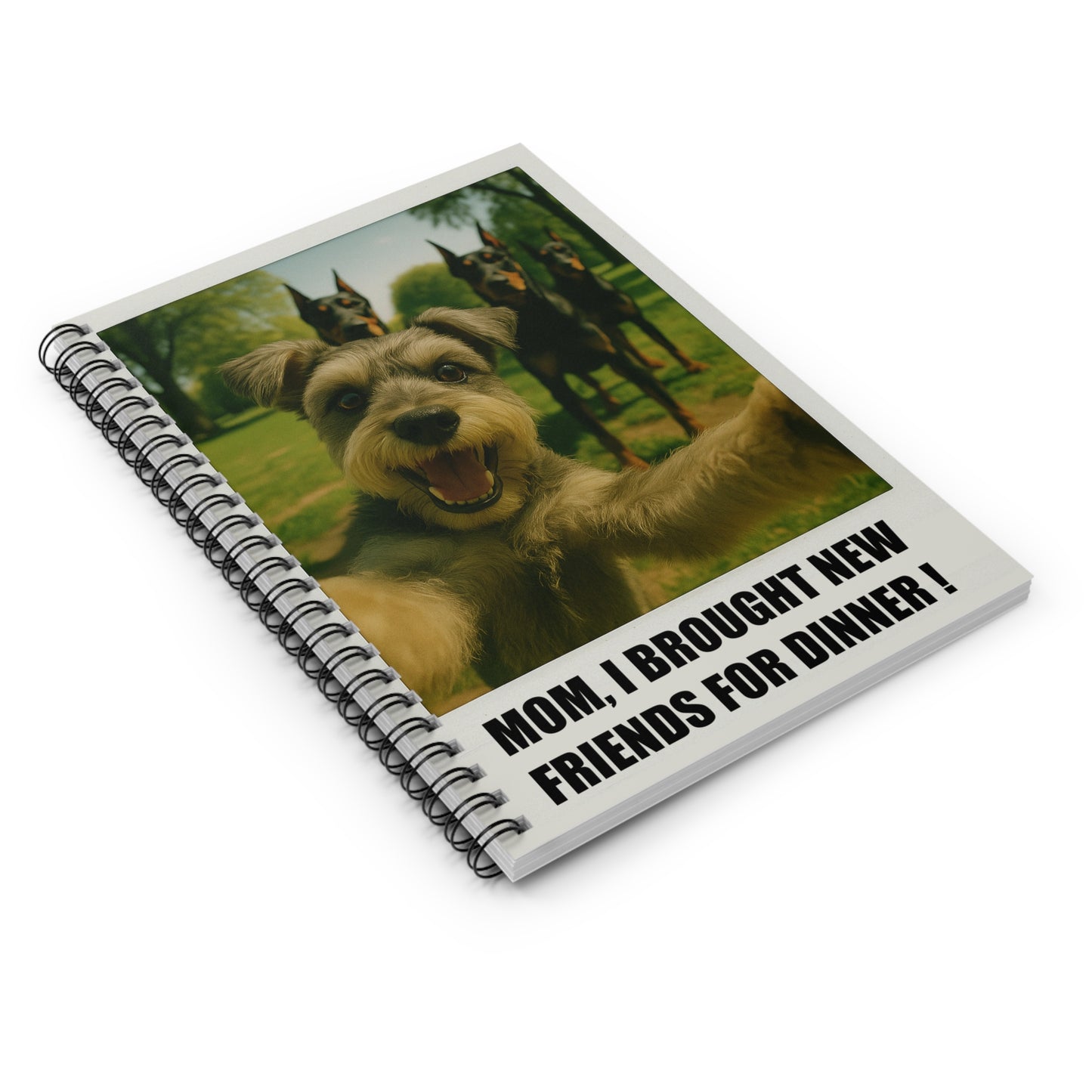 "MOM, I BROUGHT NEW FRIENDS..." • Notebook