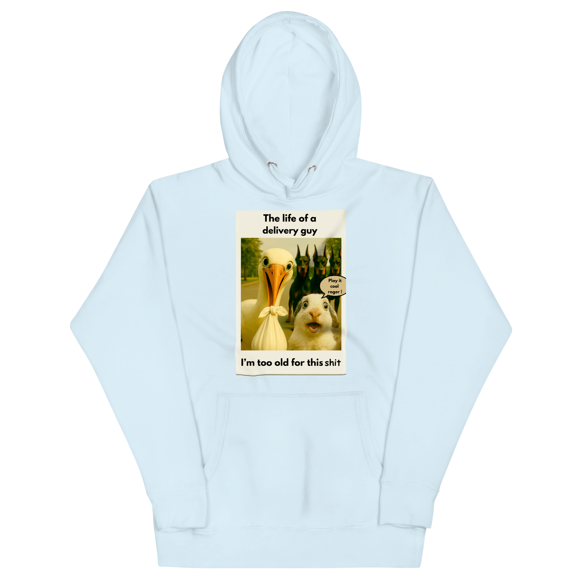 "THE LIFE OF A DELIVERY GUY..." • Premium Hoodie