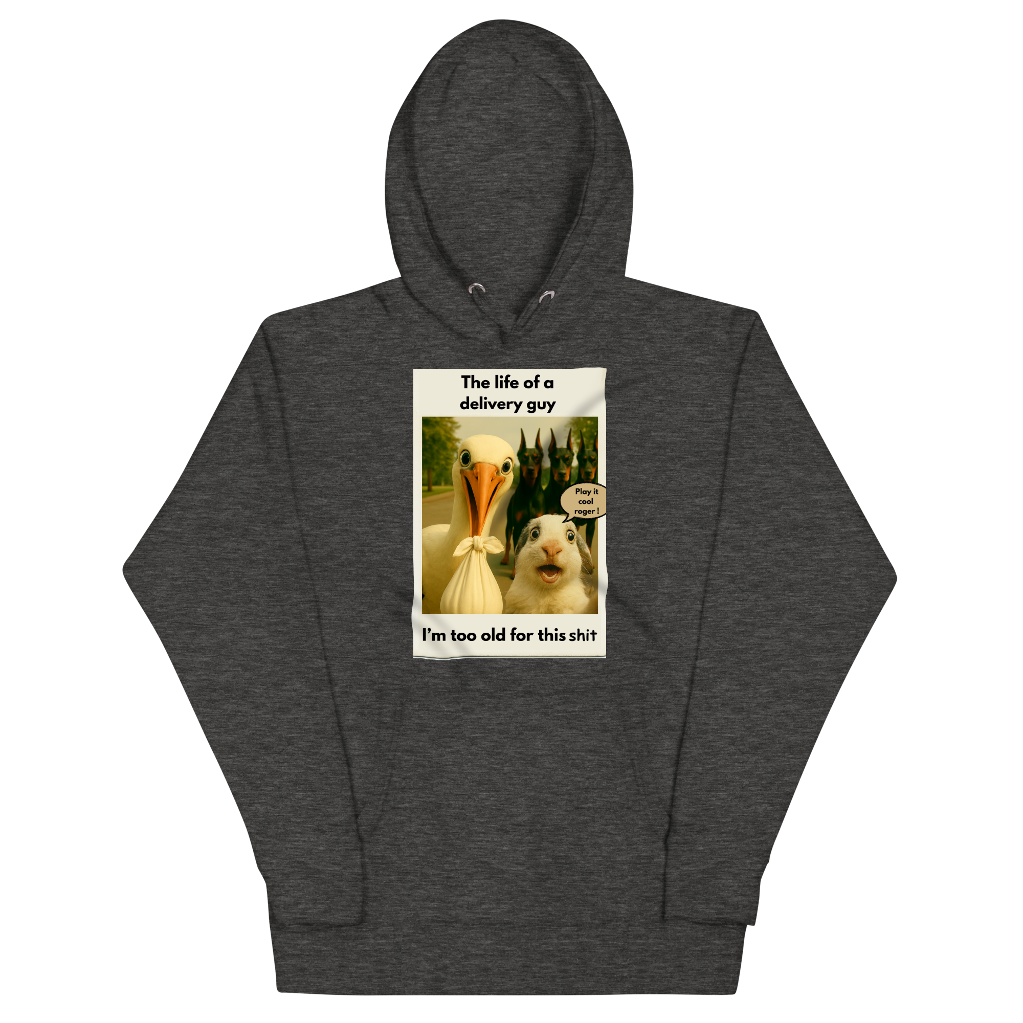 "THE LIFE OF A DELIVERY GUY..." • Premium Hoodie