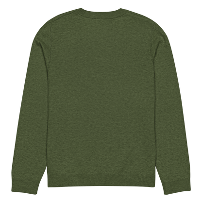 "Kindness looks good on you" • Knitted sweater