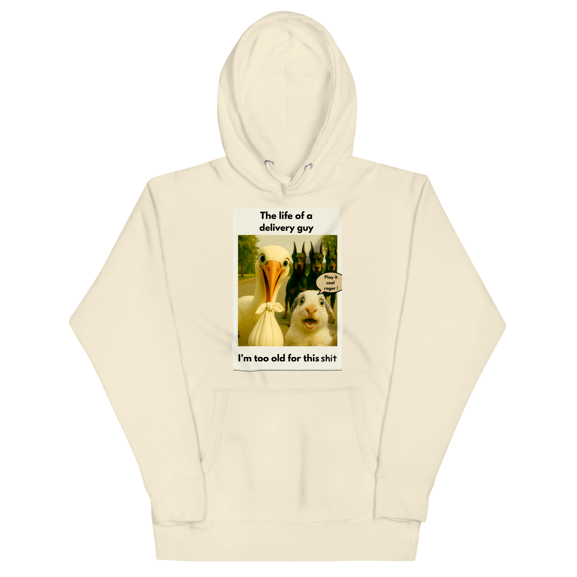 "THE LIFE OF A DELIVERY GUY..." • Premium Hoodie