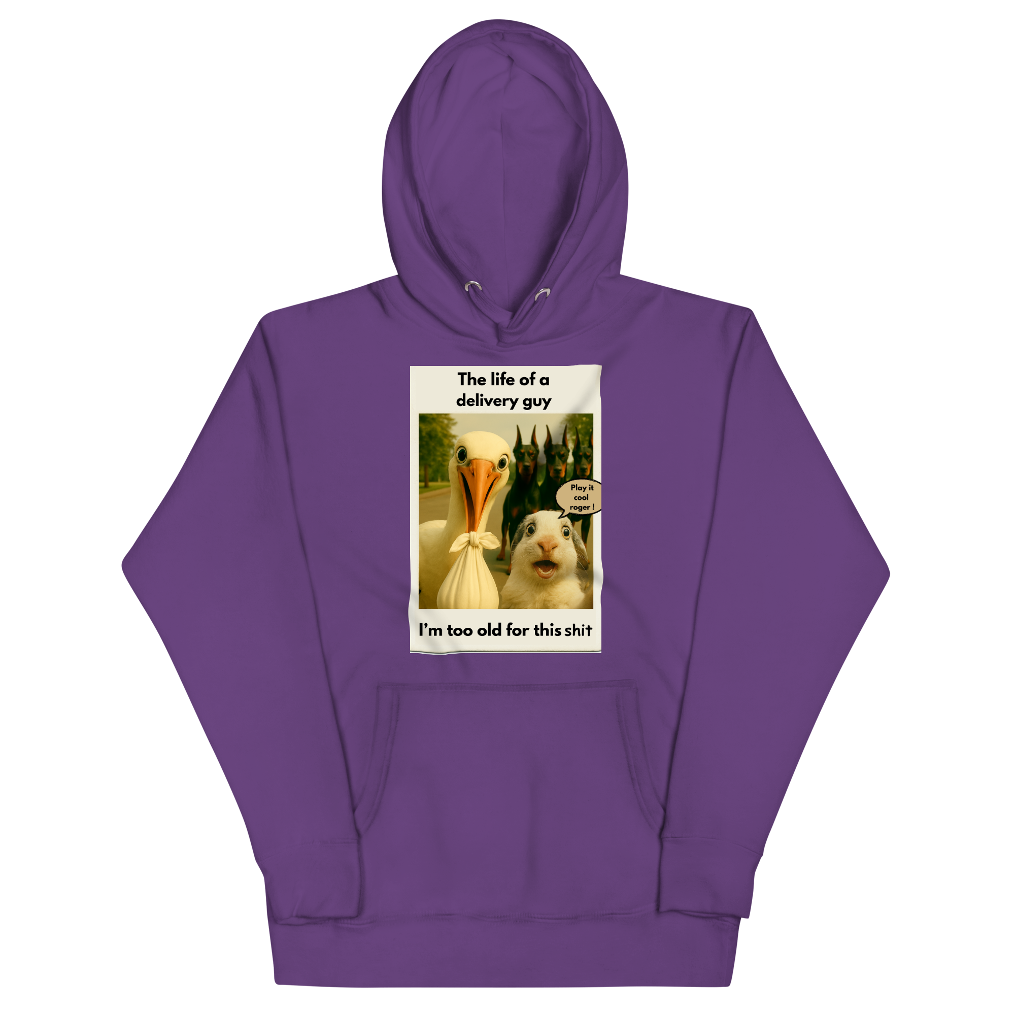 "THE LIFE OF A DELIVERY GUY..." • Premium Hoodie