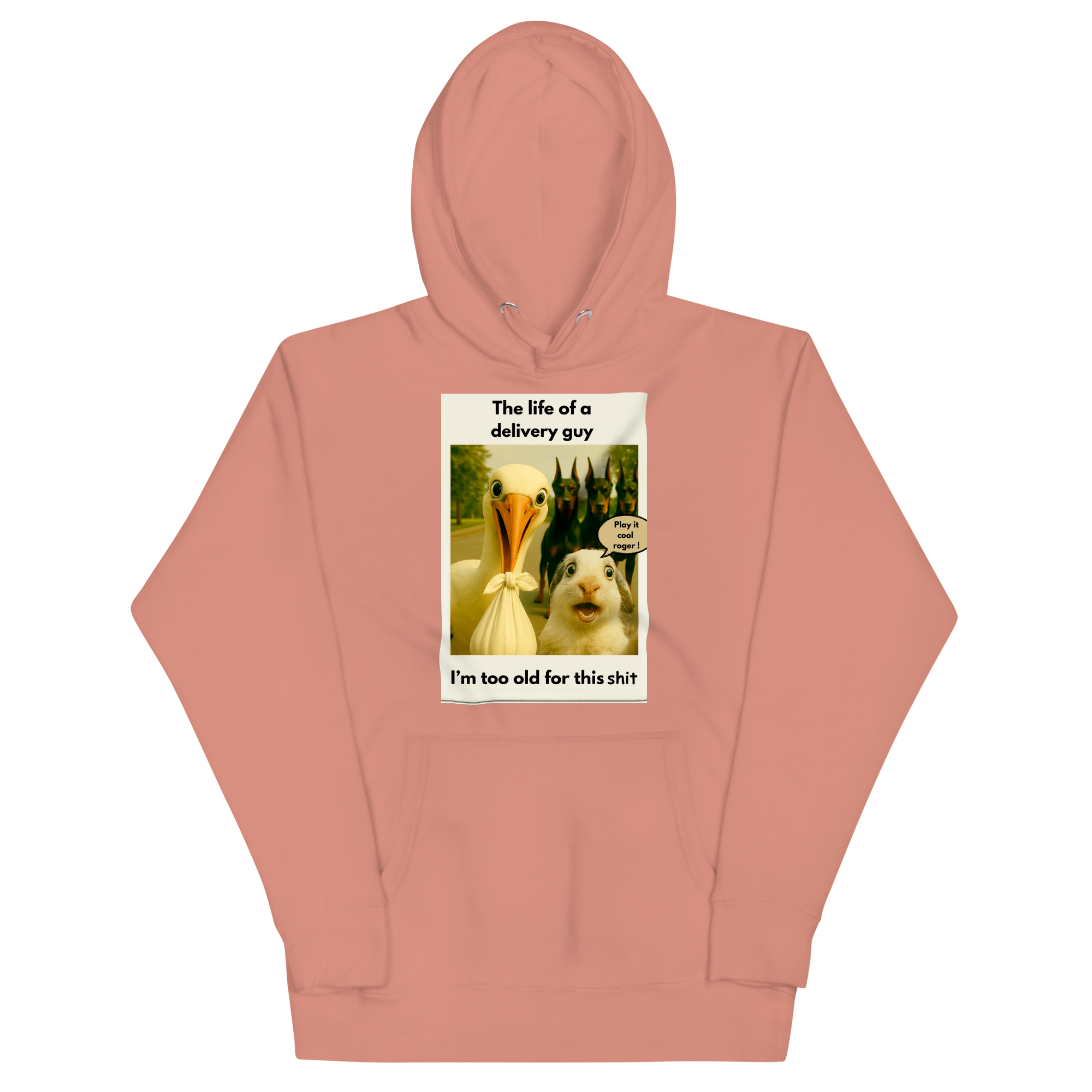 "THE LIFE OF A DELIVERY GUY..." • Premium Hoodie