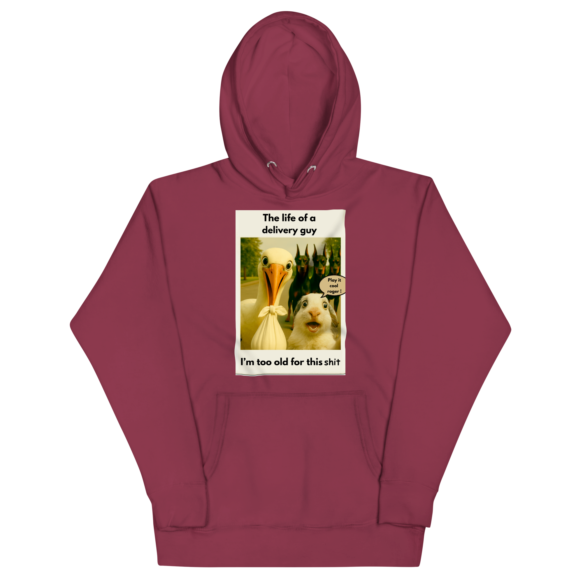"THE LIFE OF A DELIVERY GUY..." • Premium Hoodie