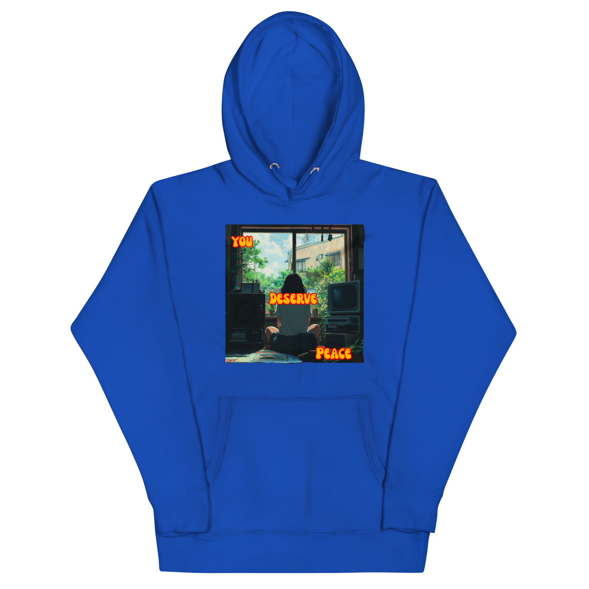 "YOU DESERVE PEACE" • Premium Hoodie
