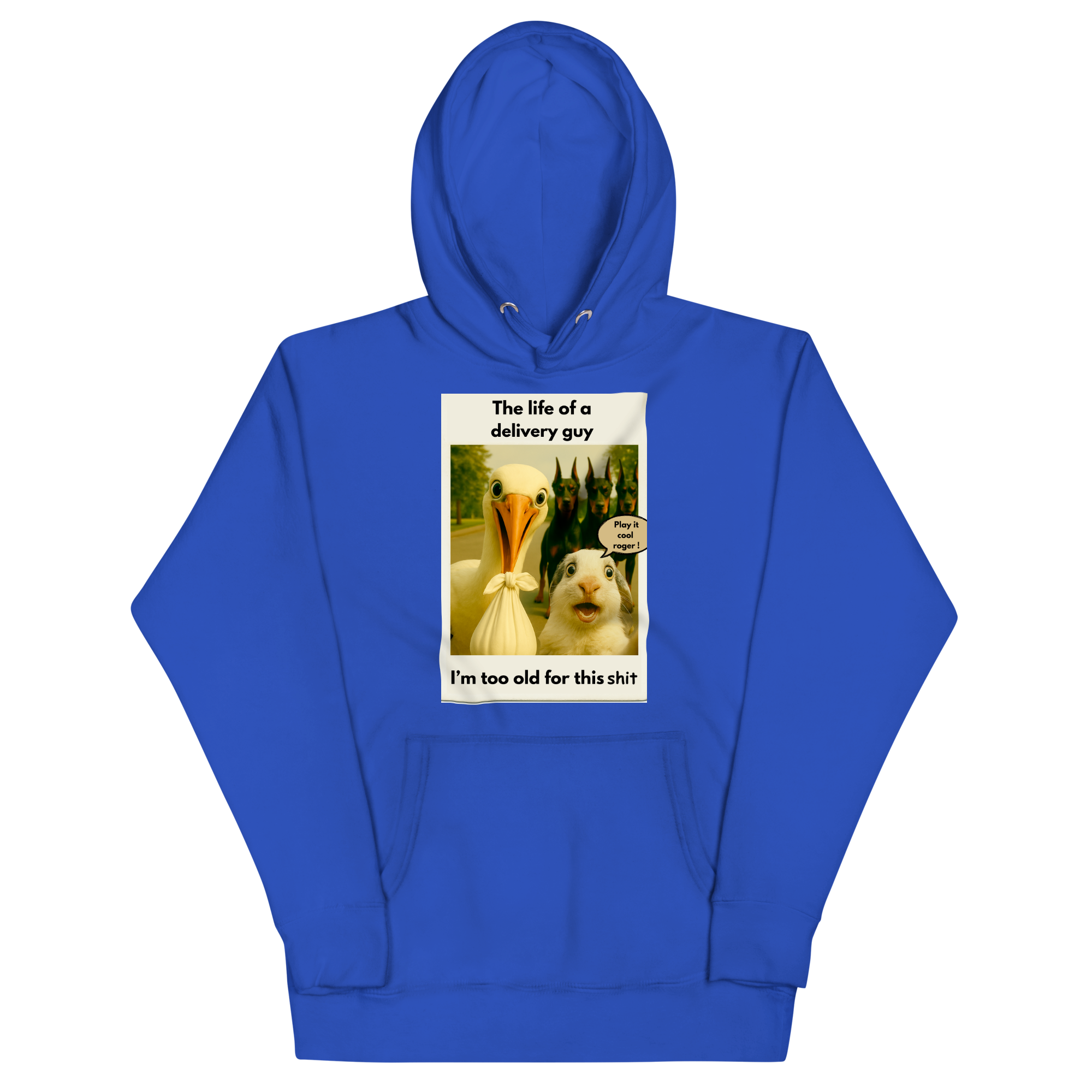 "THE LIFE OF A DELIVERY GUY..." • Premium Hoodie
