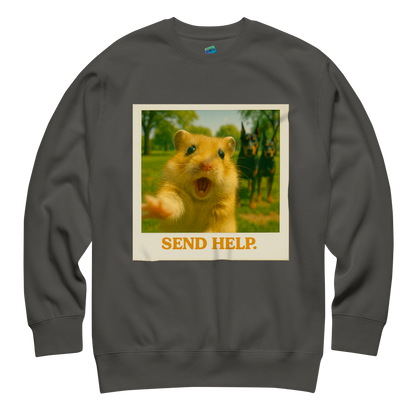 "SEND HELP" • Premium Sweatshirt