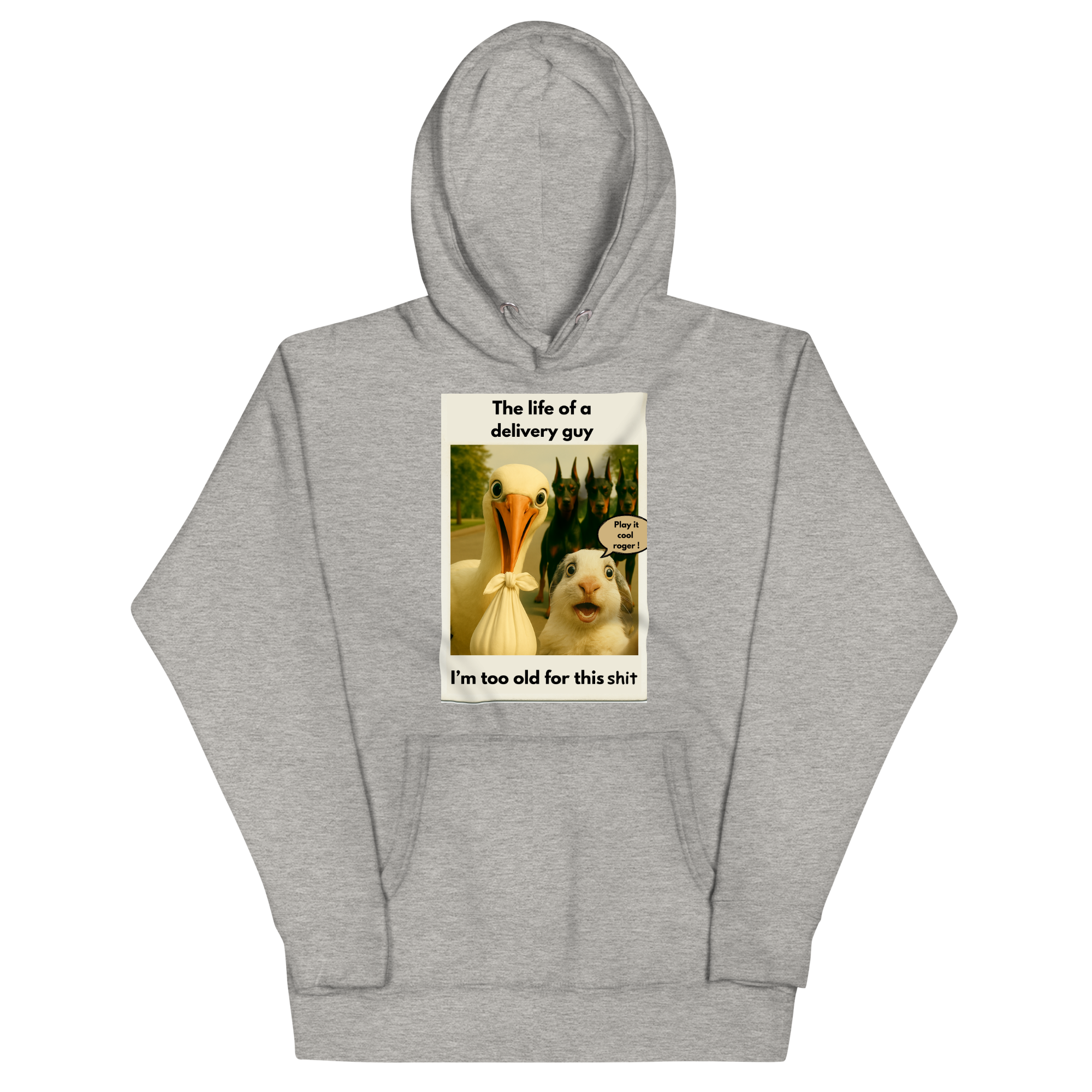"THE LIFE OF A DELIVERY GUY..." • Premium Hoodie