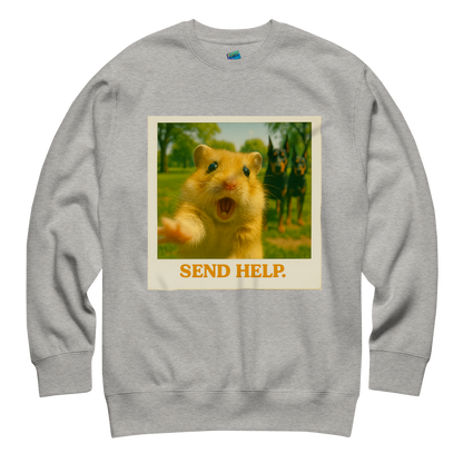 "SEND HELP" • Premium Sweatshirt