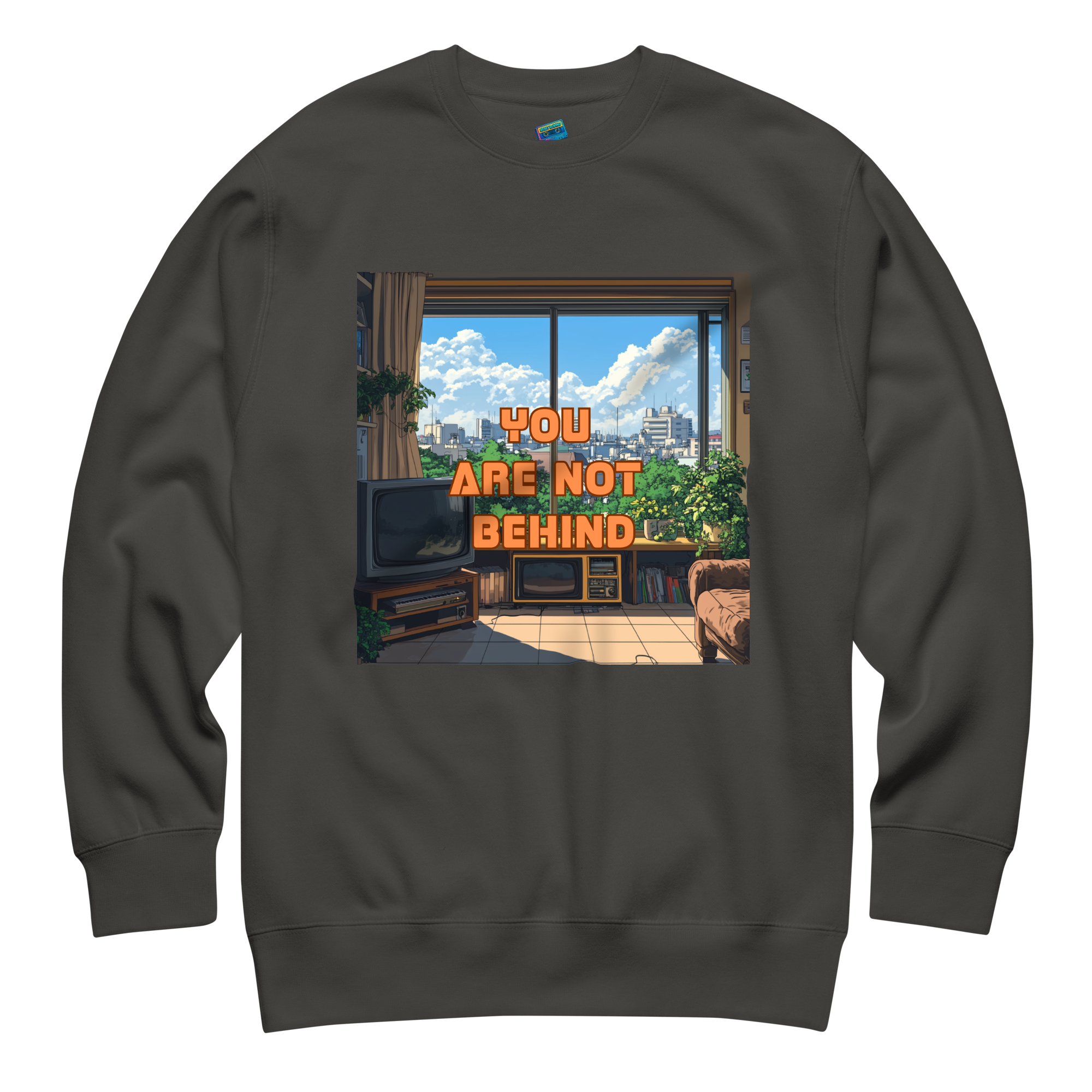 "YOU ARE NOT BEHIND" • Premium Sweater