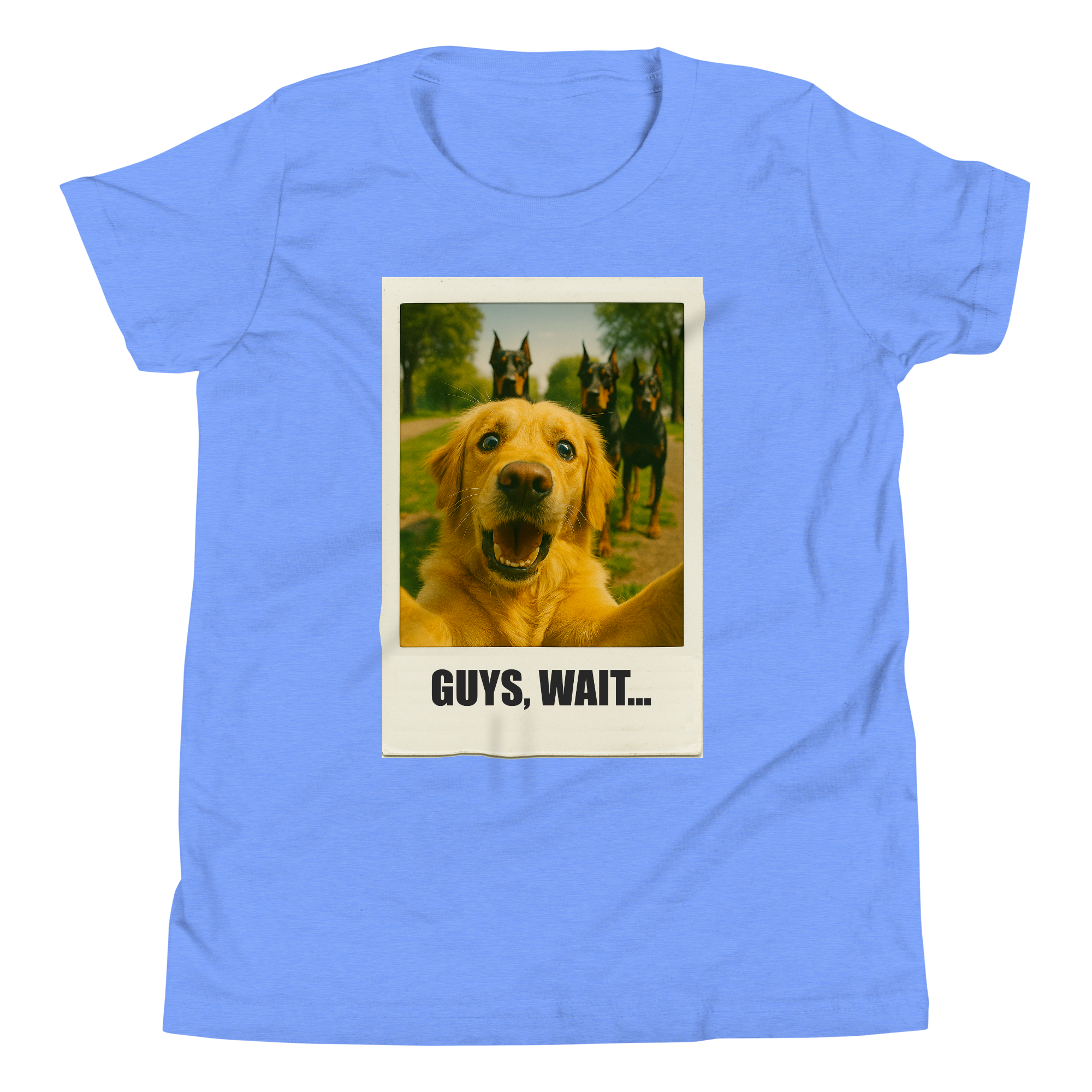 "GUYS, WAIT..."• Youth T-Shirt