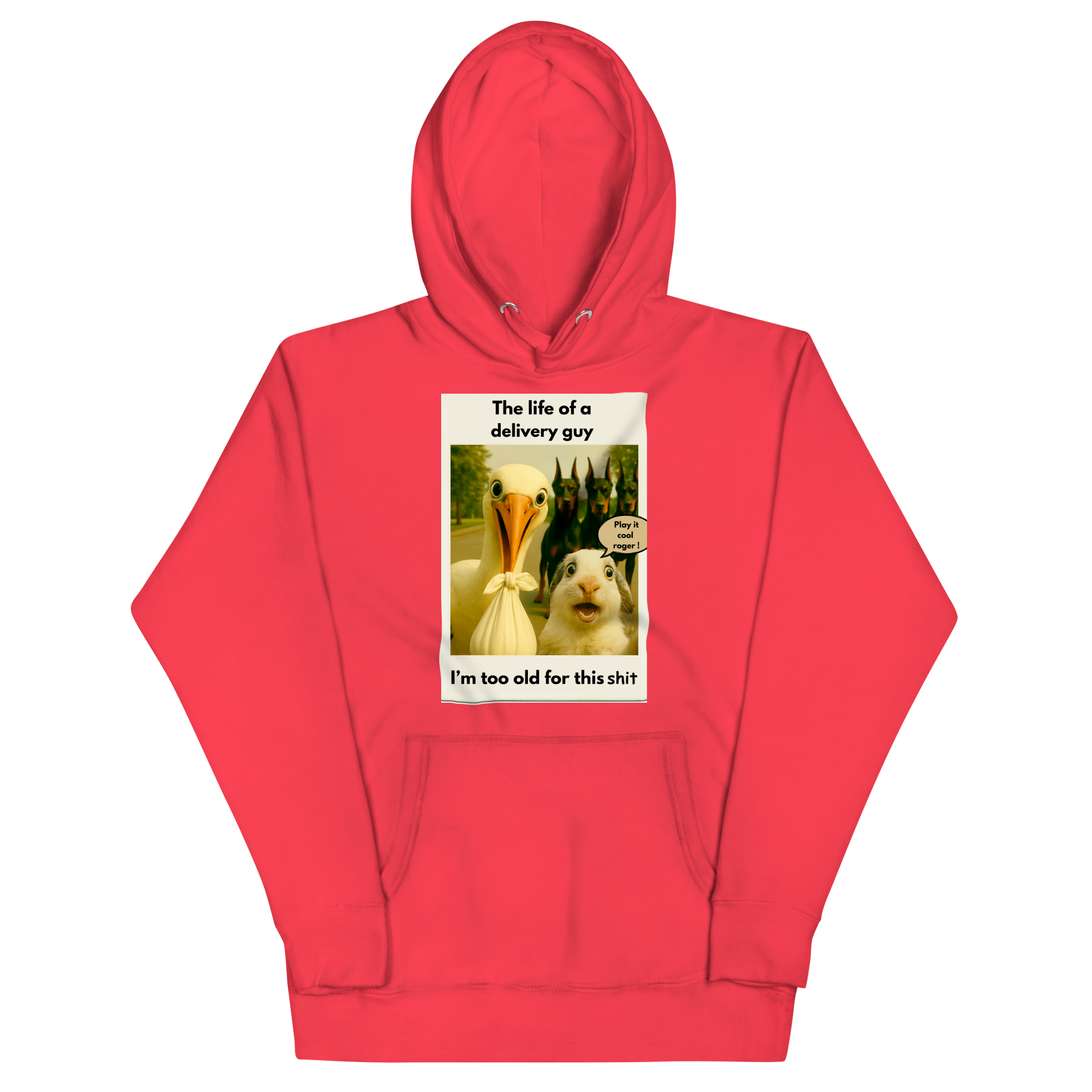 "THE LIFE OF A DELIVERY GUY..." • Premium Hoodie