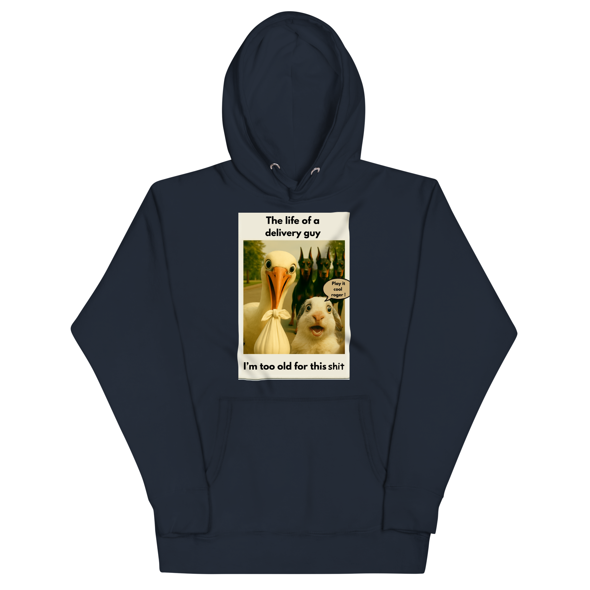 "THE LIFE OF A DELIVERY GUY..." • Premium Hoodie