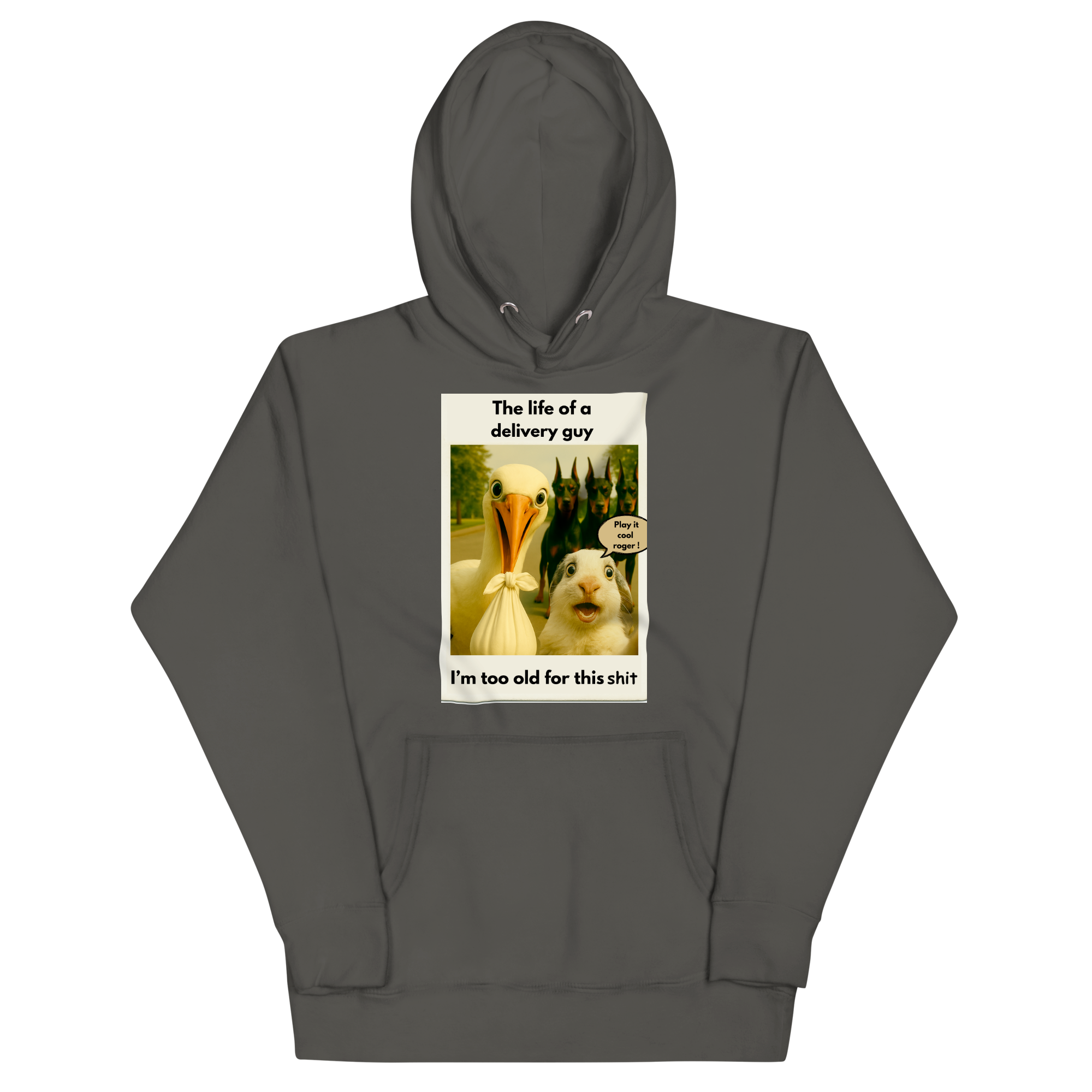 "THE LIFE OF A DELIVERY GUY..." • Premium Hoodie