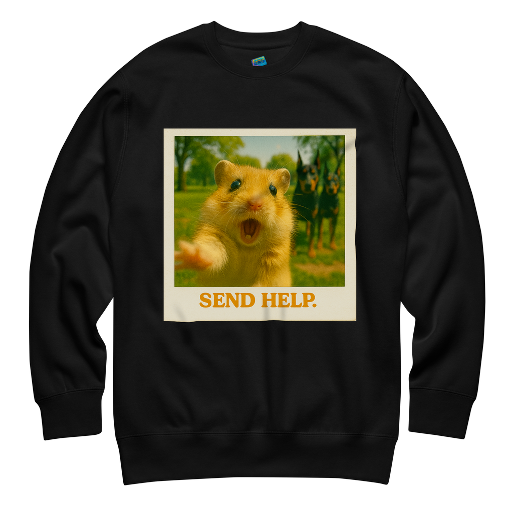 "SEND HELP" • Premium Sweatshirt