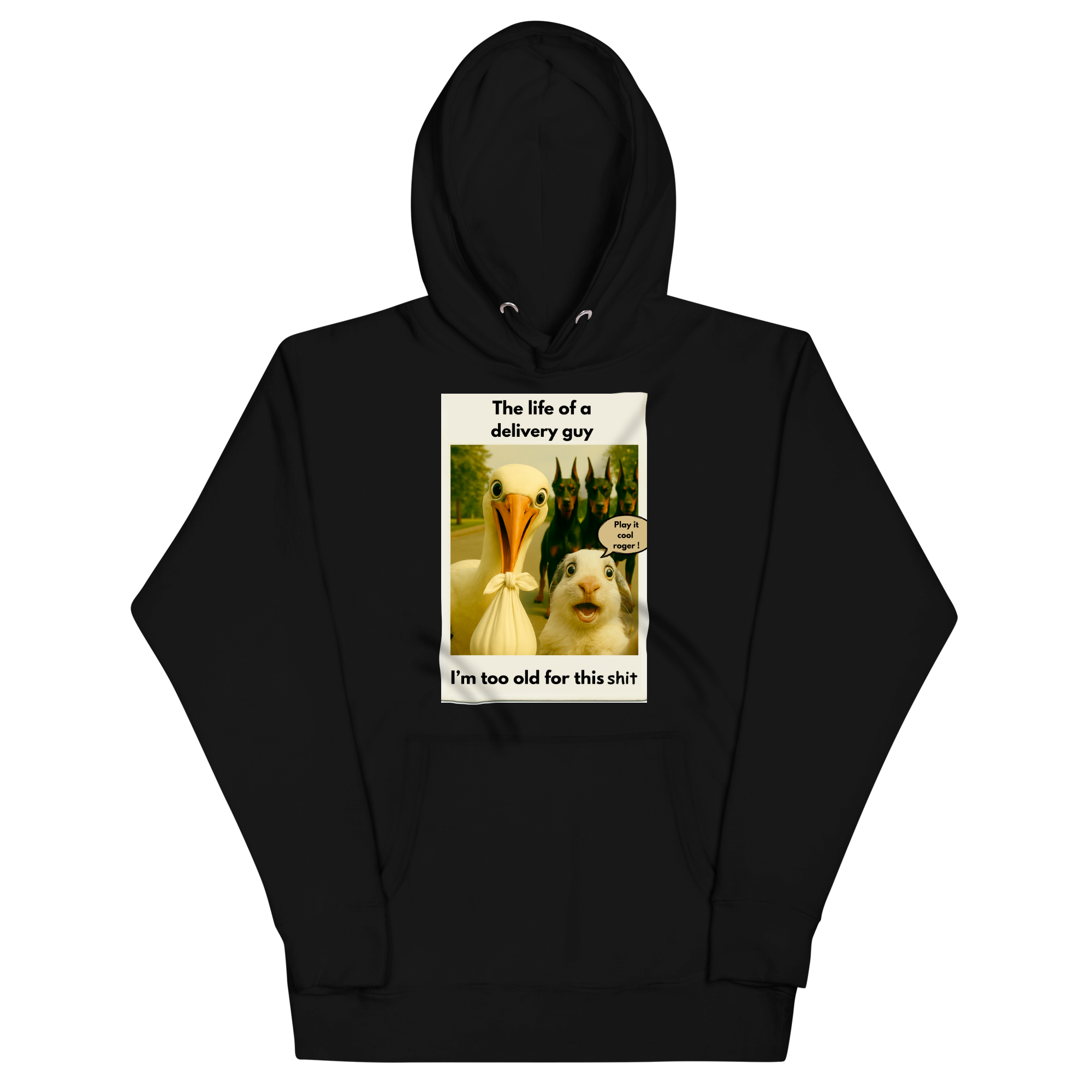 "THE LIFE OF A DELIVERY GUY..." • Premium Hoodie