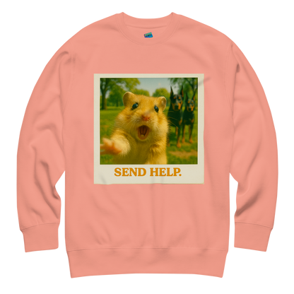 "SEND HELP" • Premium Sweatshirt