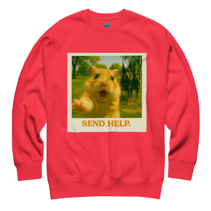 "SEND HELP" • Premium Sweatshirt