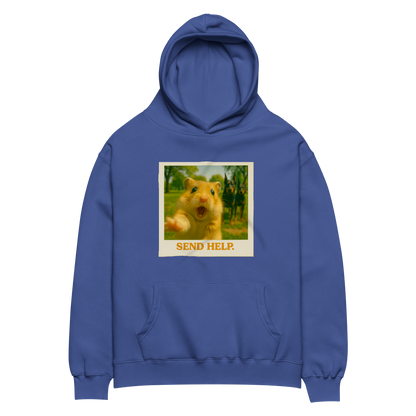 "SEND HELP" • Oversized Hoodie