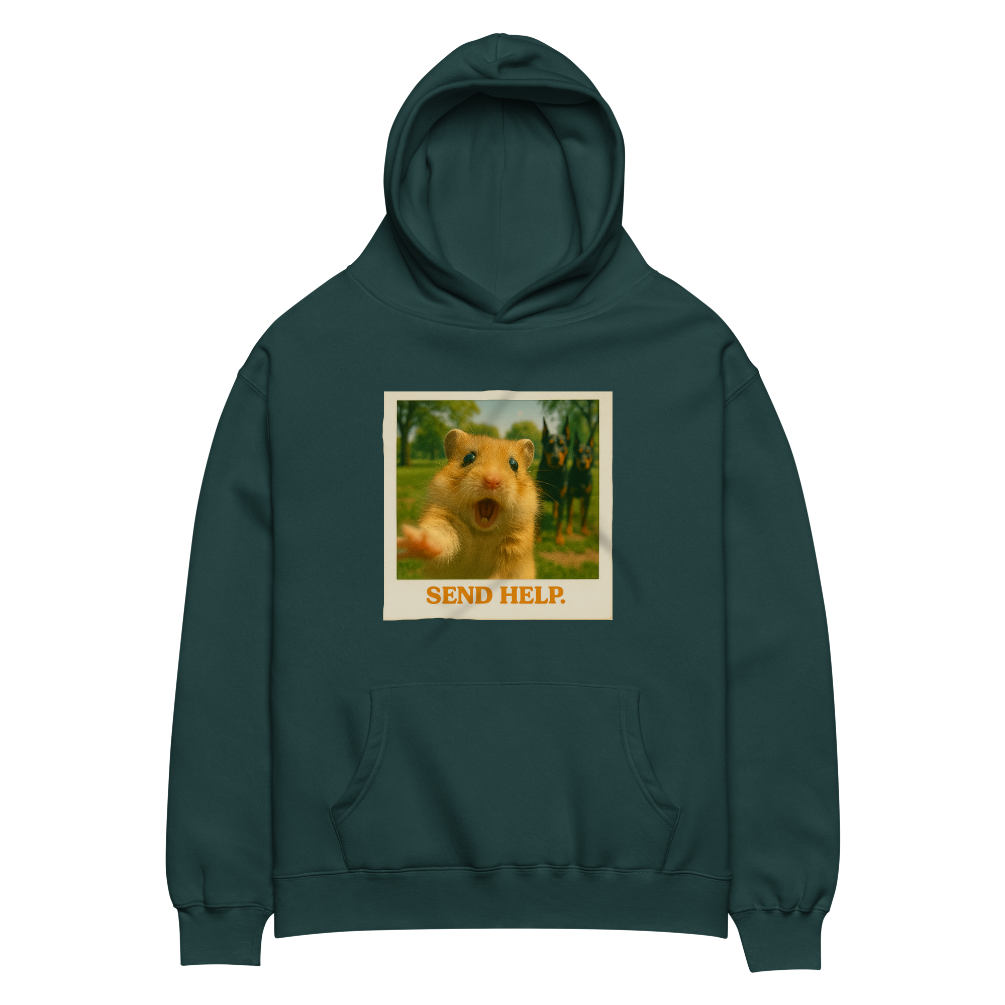 "SEND HELP" • Oversized Hoodie