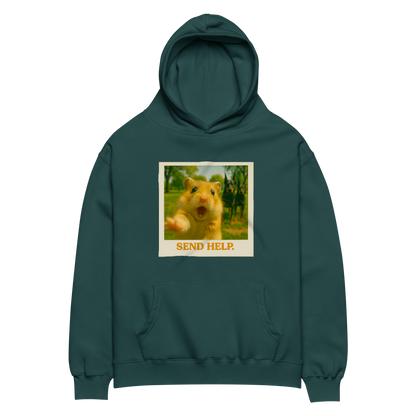 "SEND HELP" • Oversized Hoodie