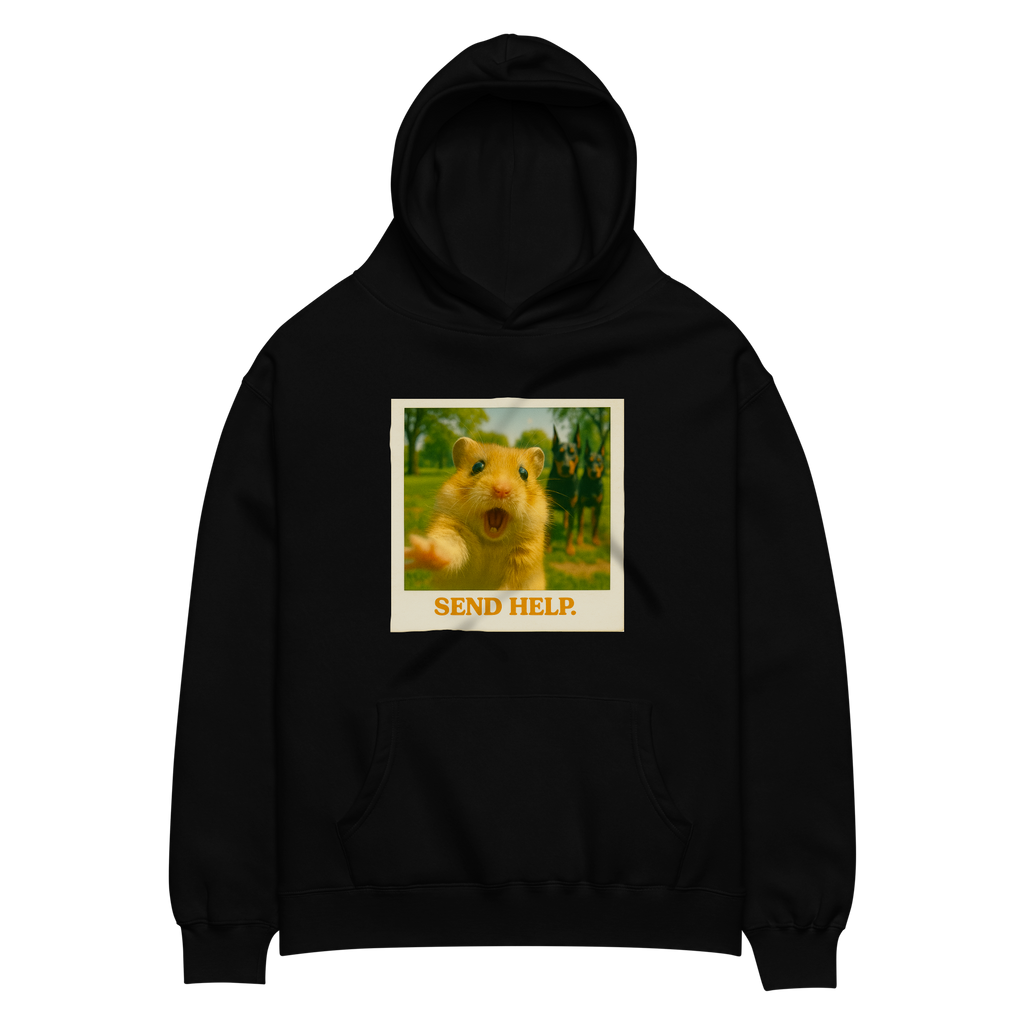"SEND HELP" • Oversized Hoodie