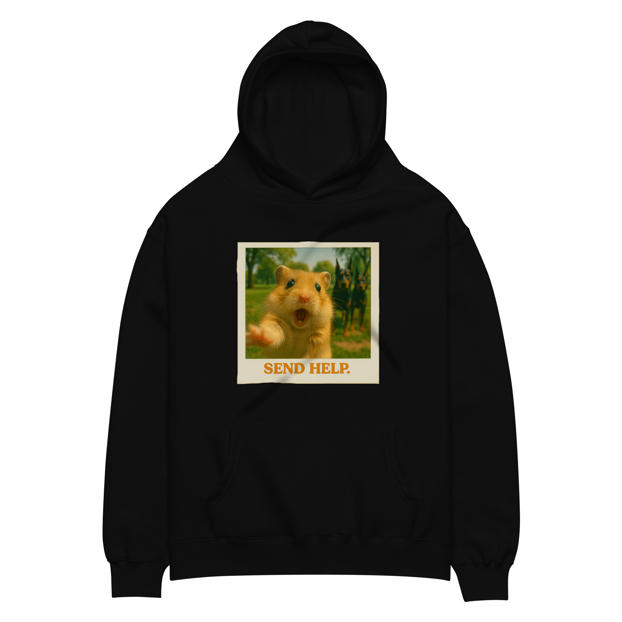 "SEND HELP" • Oversized Hoodie