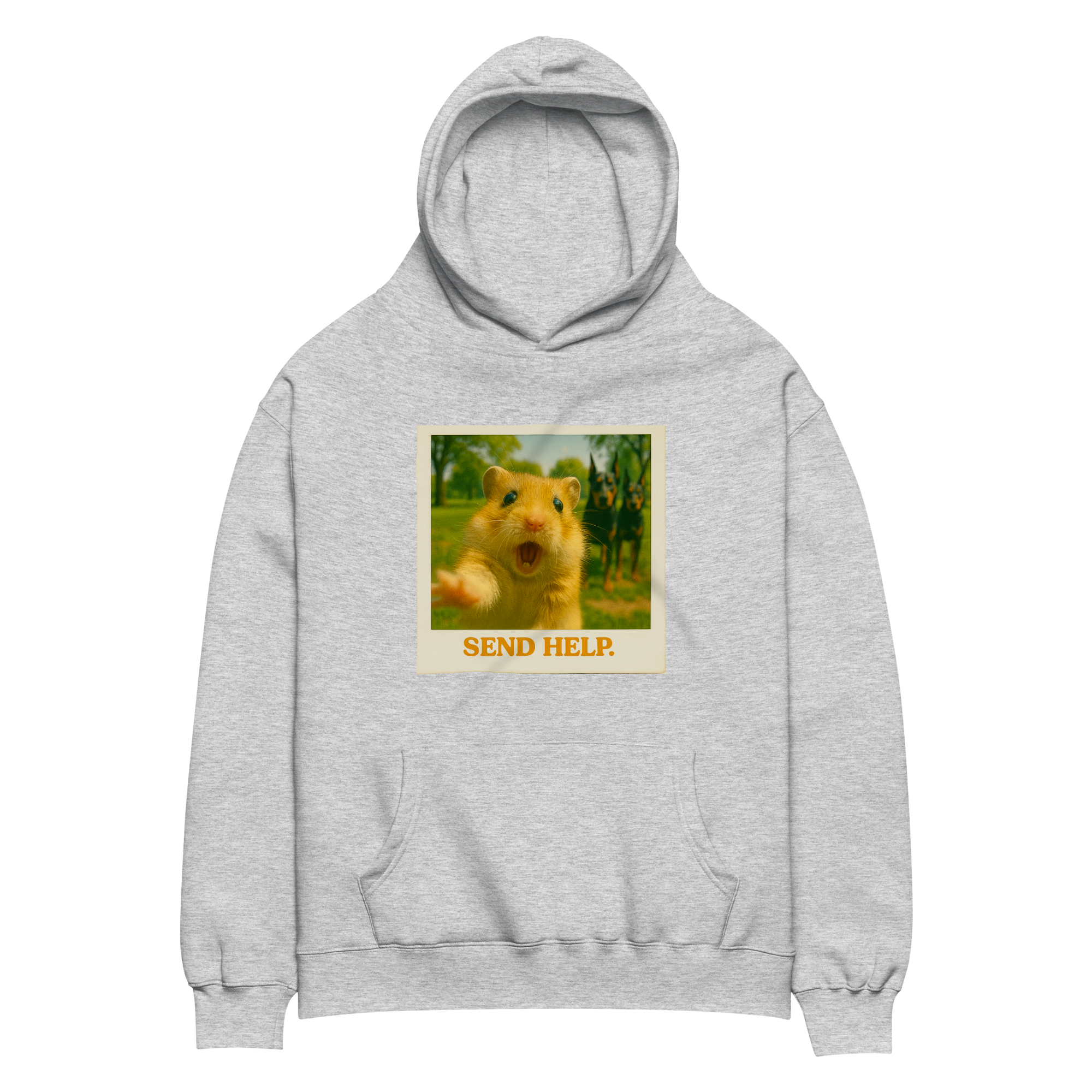 "SEND HELP" • Oversized Hoodie