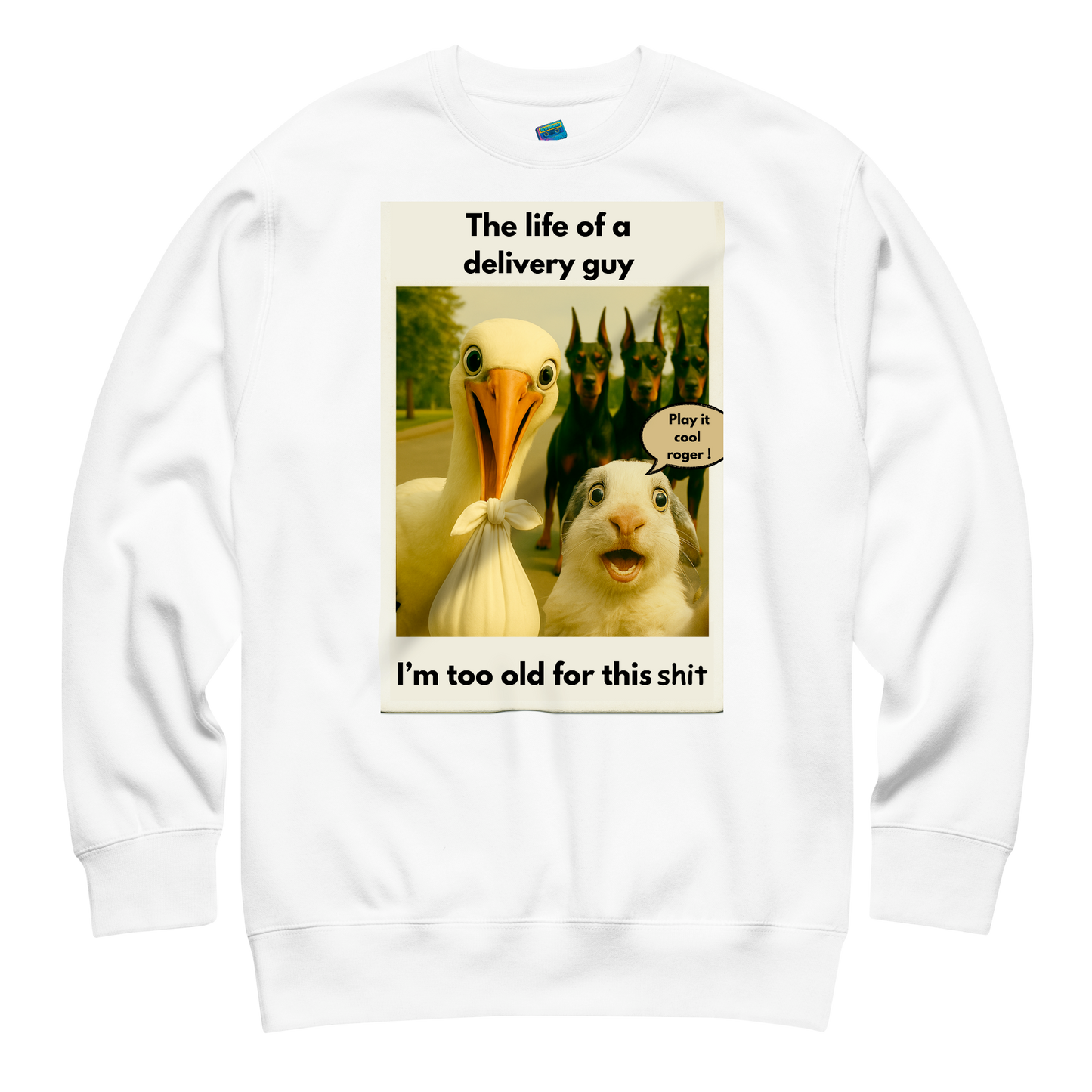 "THE LIFE OF A DELIVERY GUY..." • Premium Sweatshirt