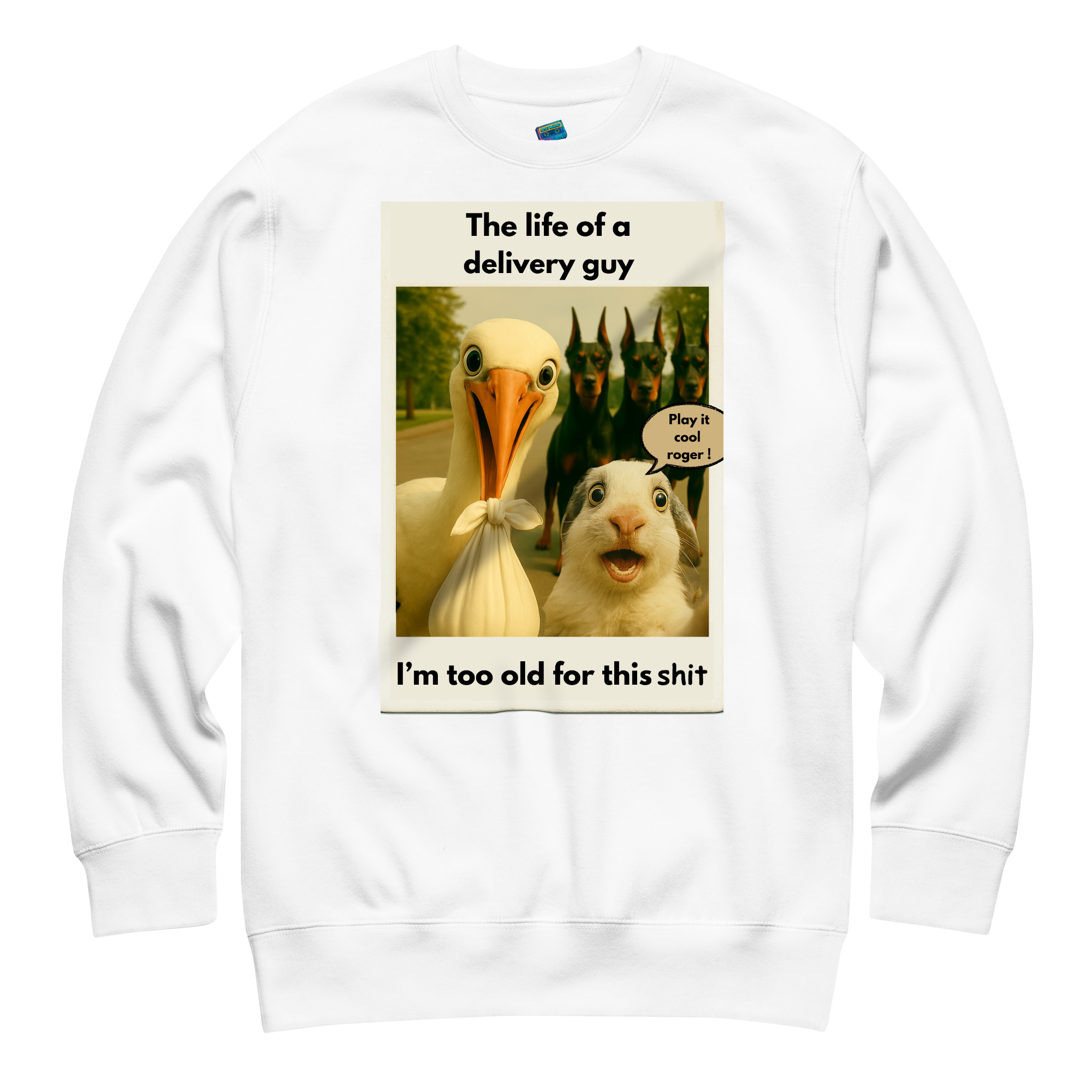 "THE LIFE OF A DELIVERY GUY..." • Premium Sweatshirt