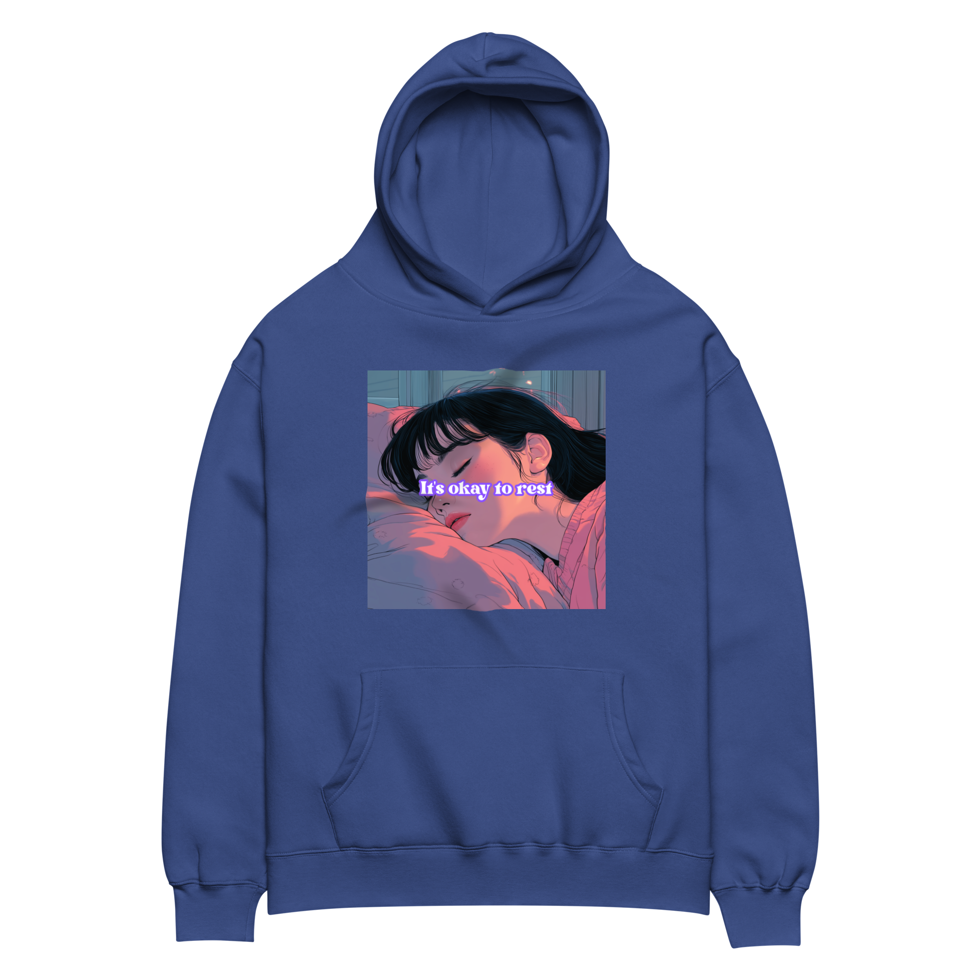 "IT'S OKAY TO REST" • Oversized Hoodie