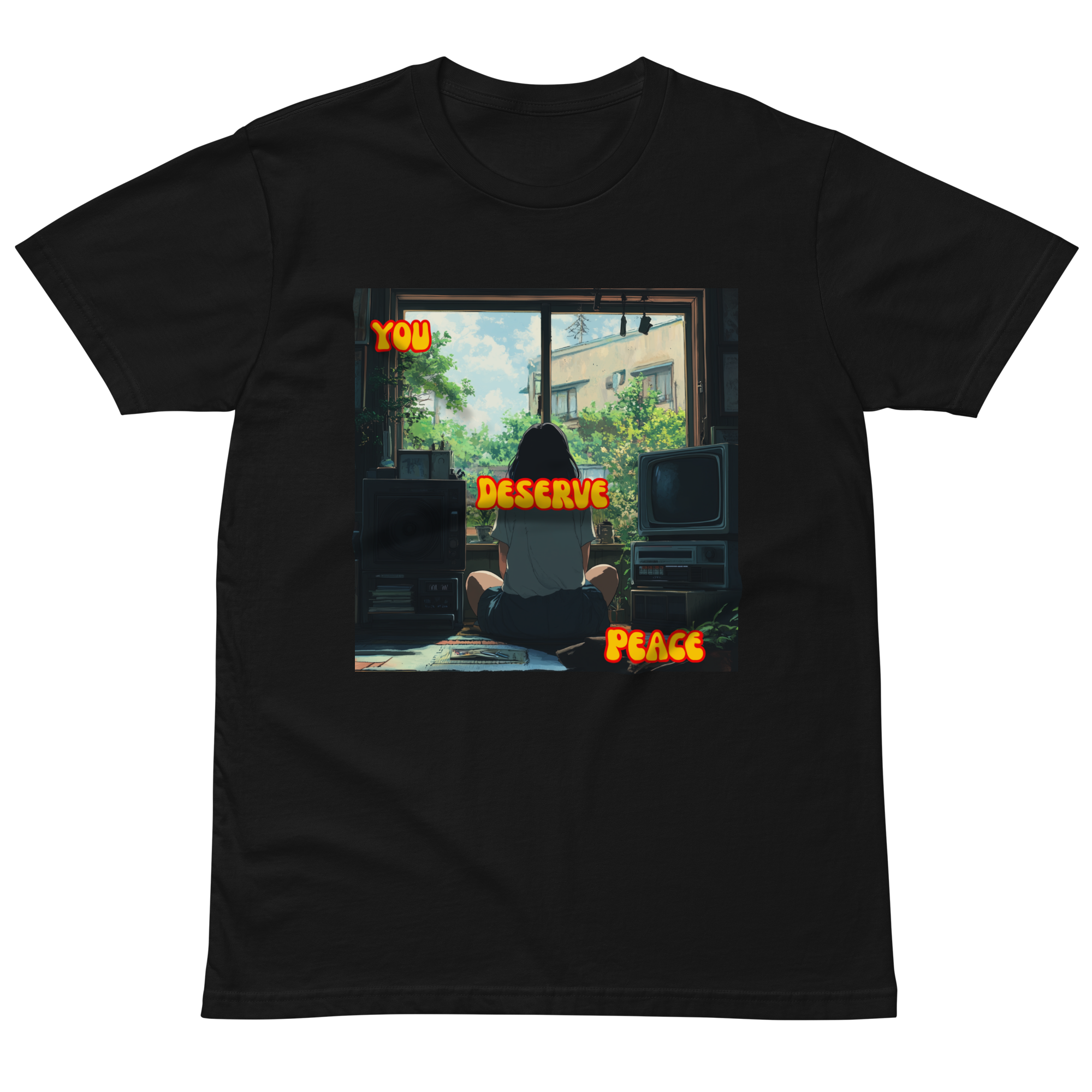 "YOU DESERVE PEACE" • Premium T-shirt