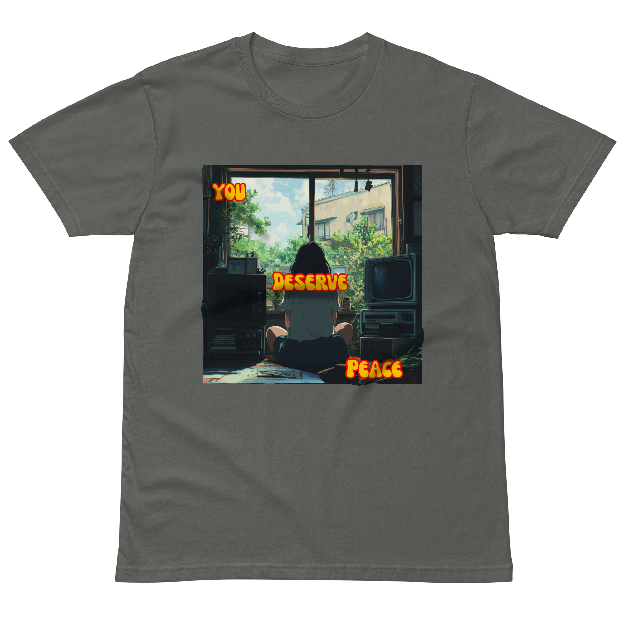 "YOU DESERVE PEACE" • Premium T-shirt