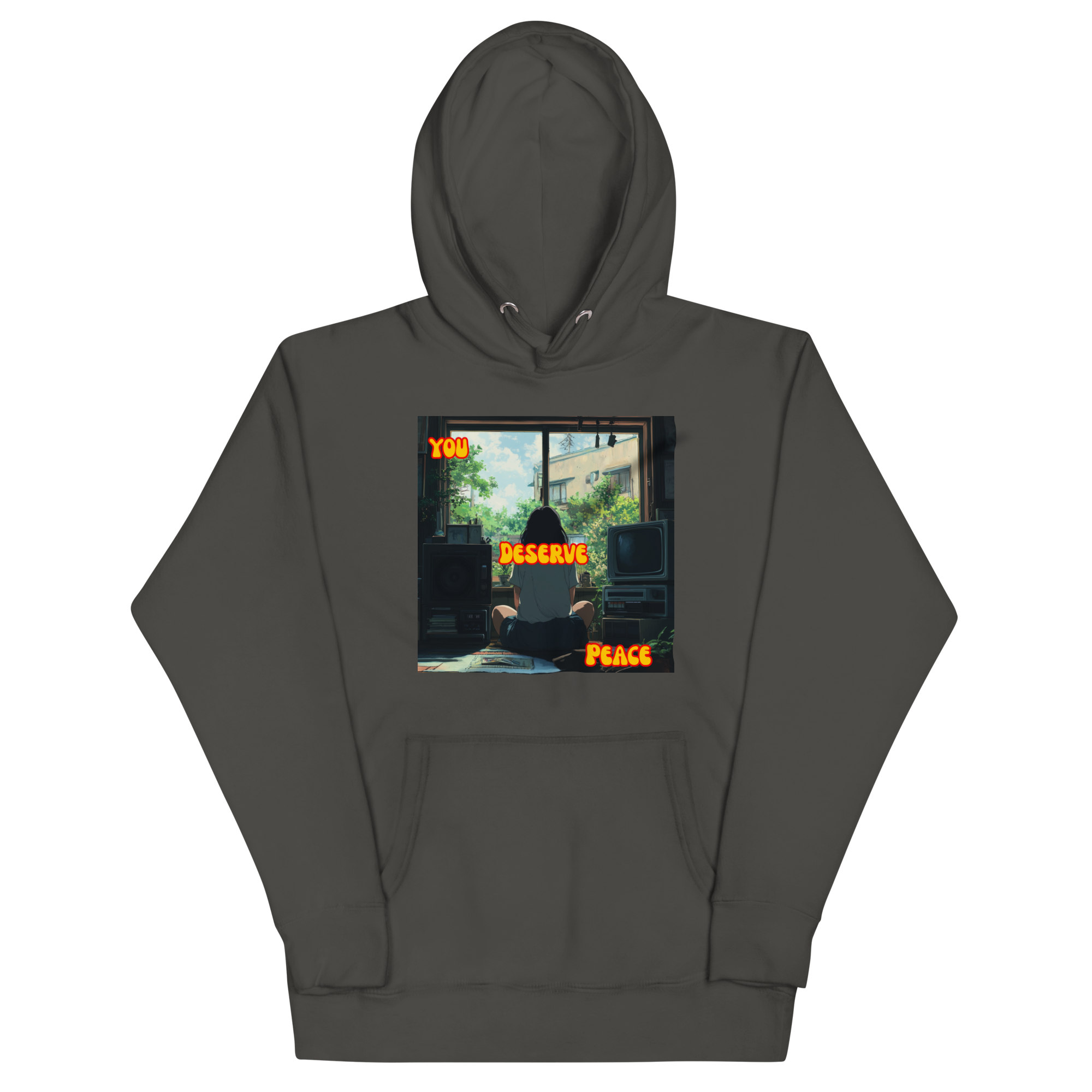 "YOU DESERVE PEACE" • Premium Hoodie