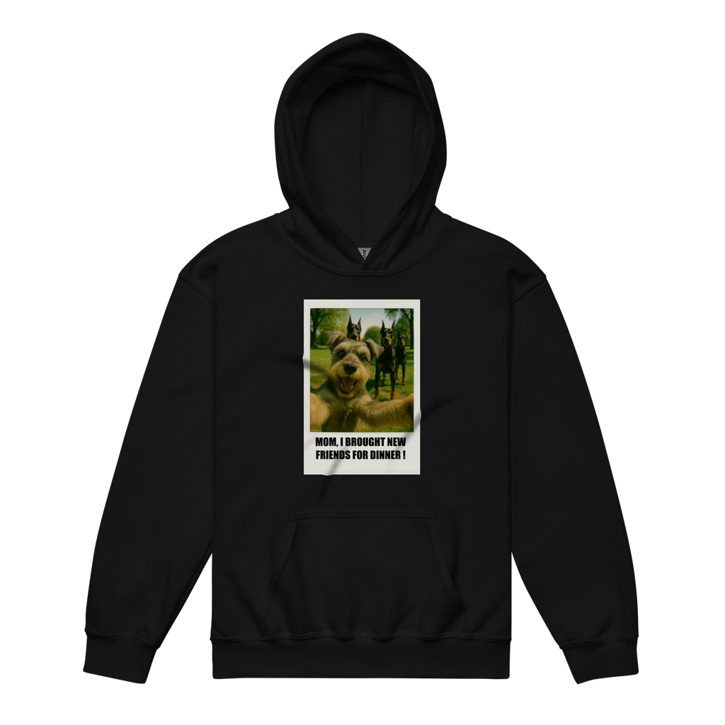 "MOM I BROUGHT NEW FRIENDS... " • Youth Heavy Hoodie