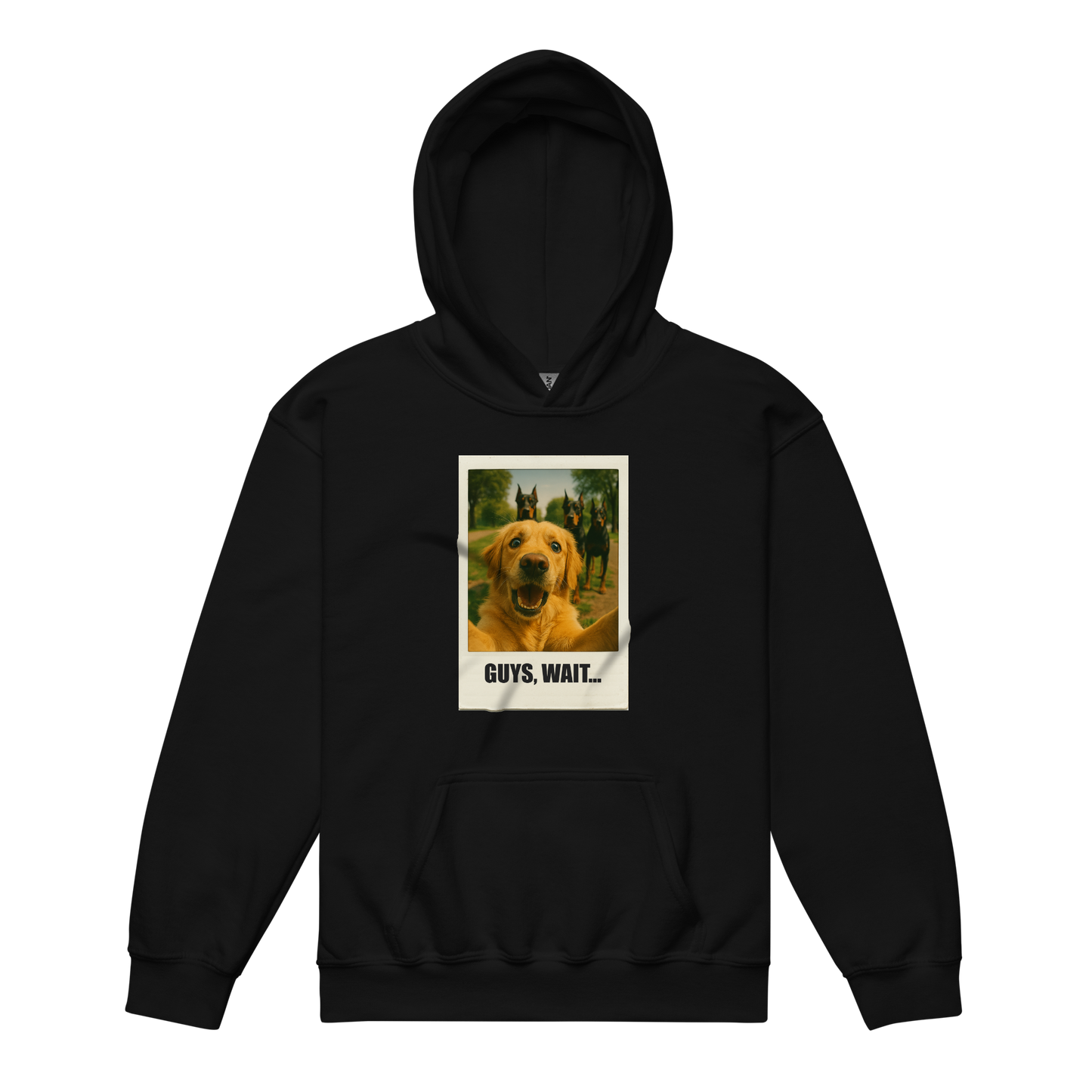 "GUYS WAIT.." • Youth Heavy Hoodie